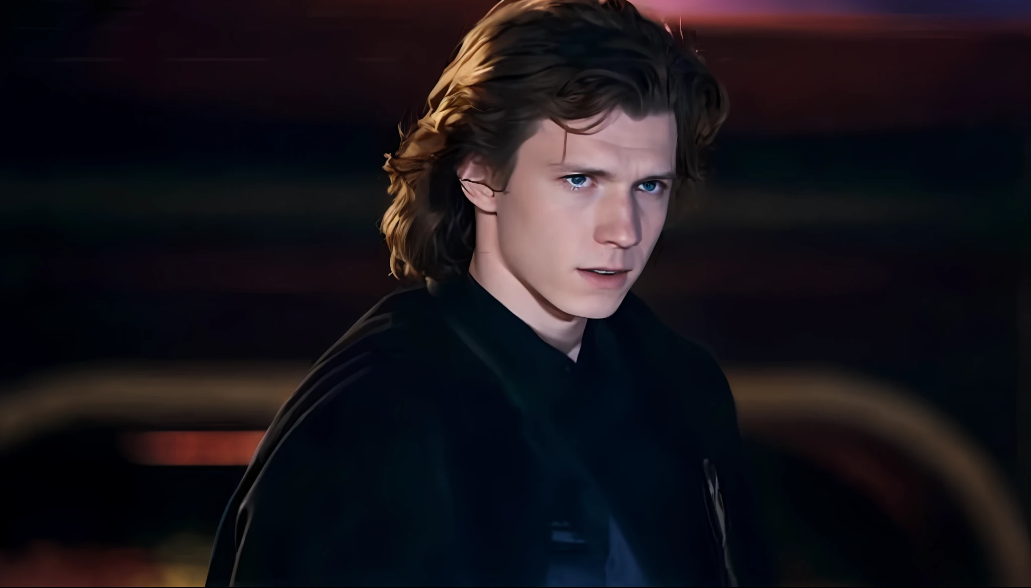 Tom Holland interpretando Anakin Skywalker.