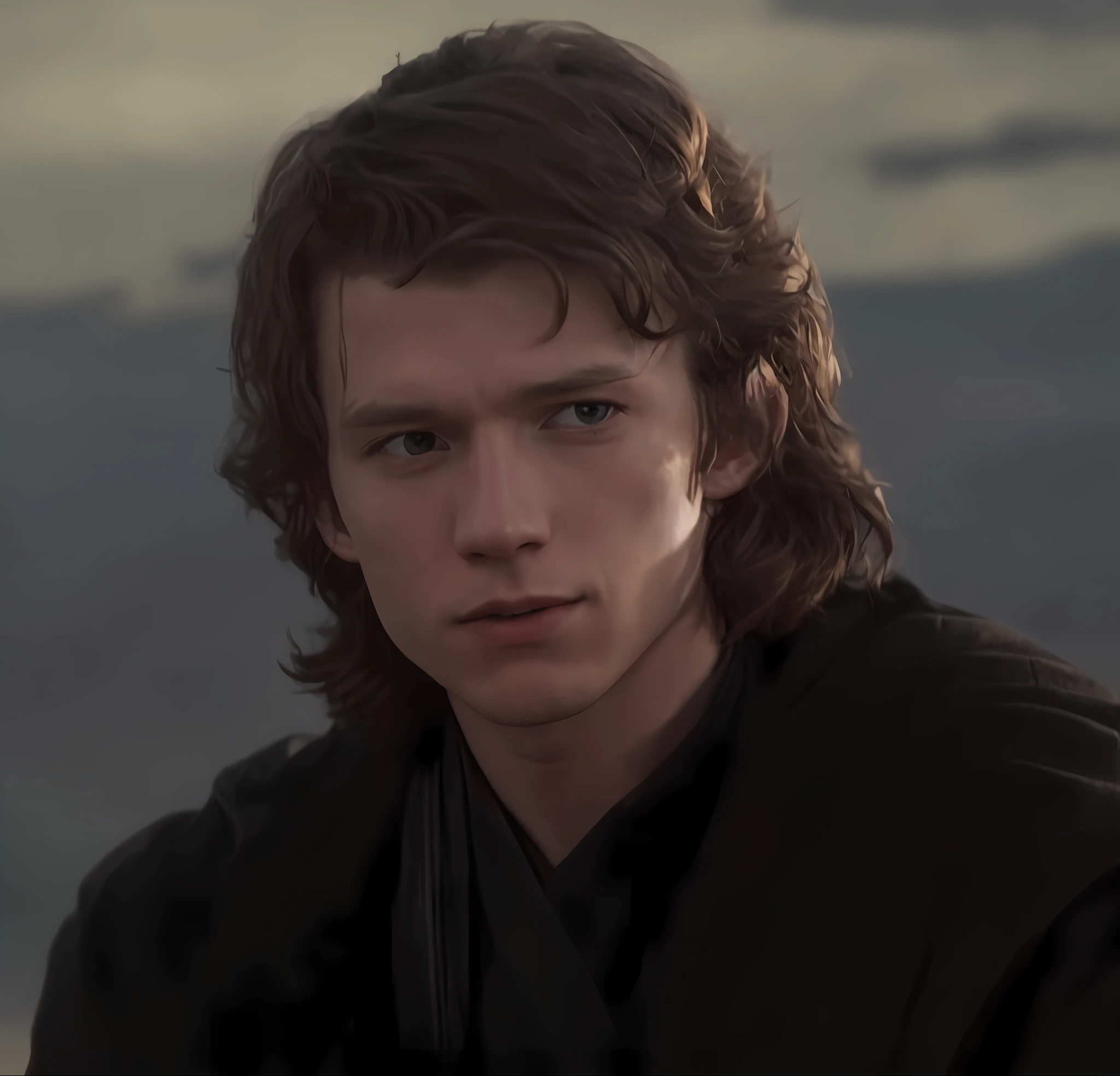 Tom Holland interpretando Anakin Skywalker.
