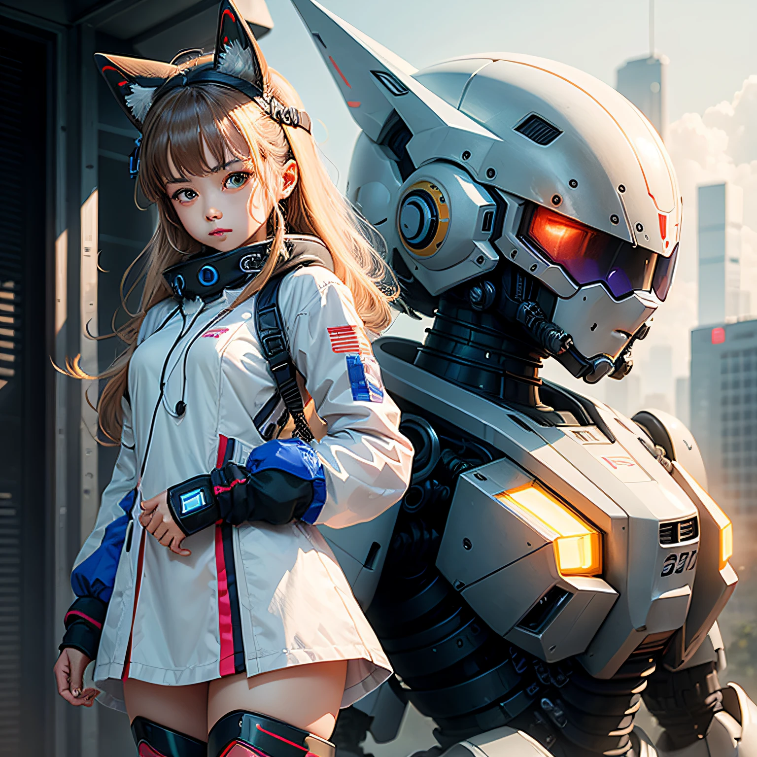 Future Tech Girl Mecha --auto