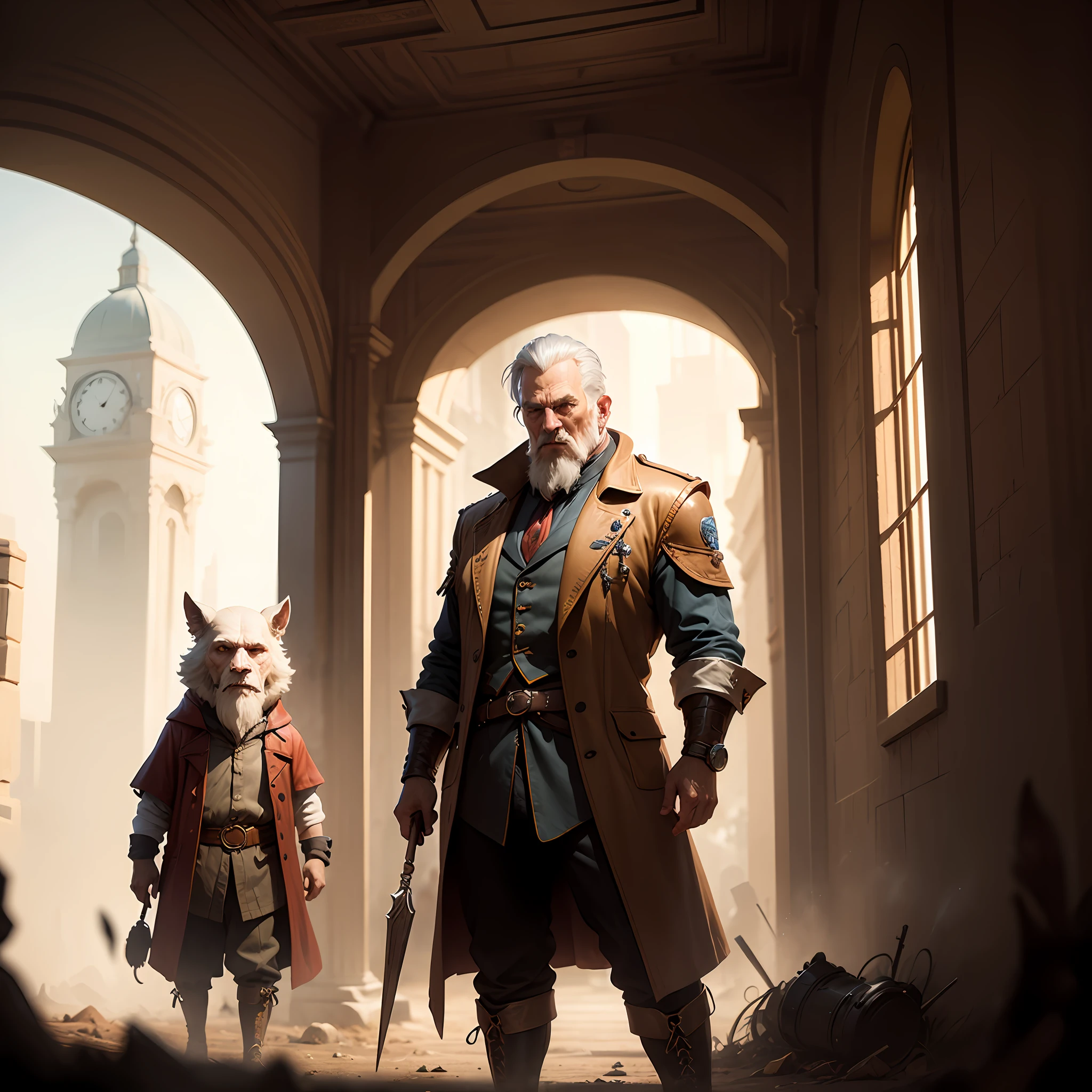 Uncle Jed, concept art, 4k