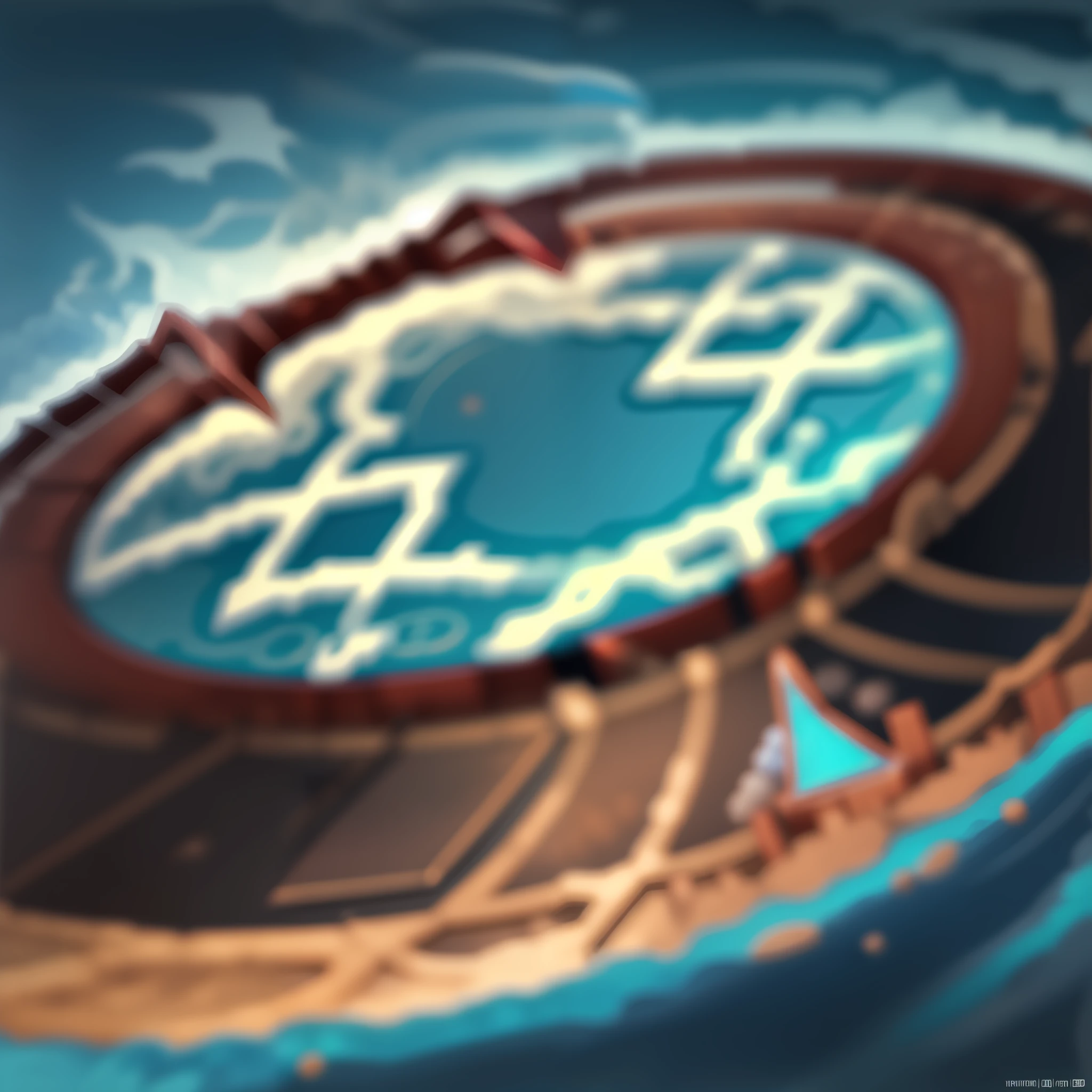 8K,Real materials,HD detail textures,The clock on the table in the room was turned off, concept art inspired by Shen Zhou, Deviant-art, conceptual art, league of legends inventory item, league of legends arcane, vortex portal banish the elders, floating runes, infinity glyph, arcane jayce, arcane league of legends, mana flowing around it, Akali --auto