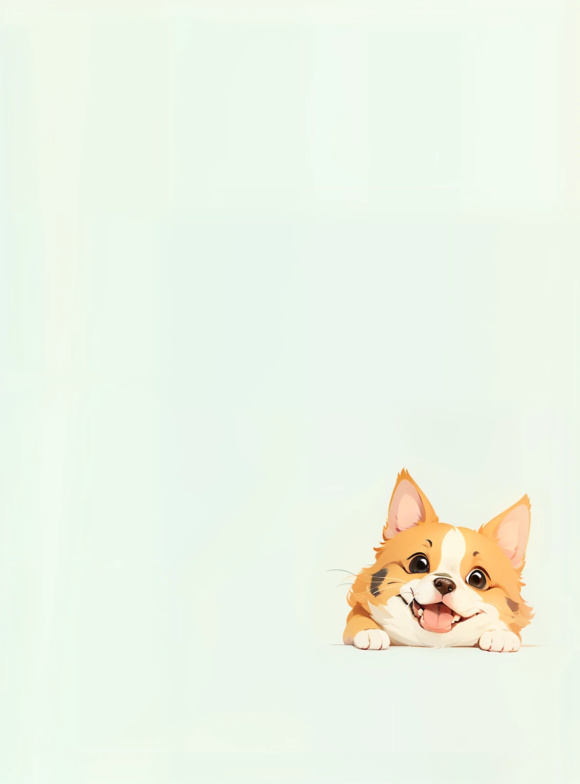 Change to a cartoon dog