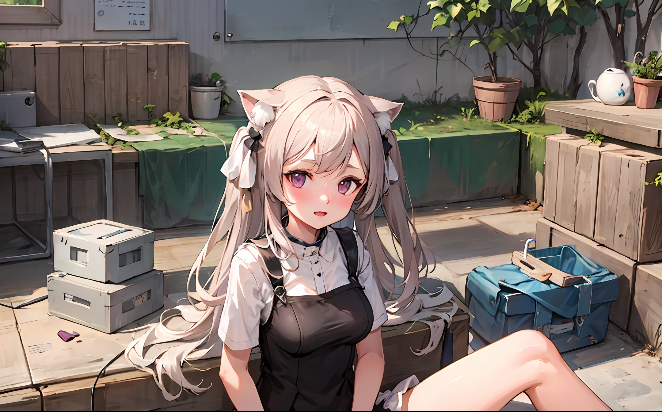 Girl neko