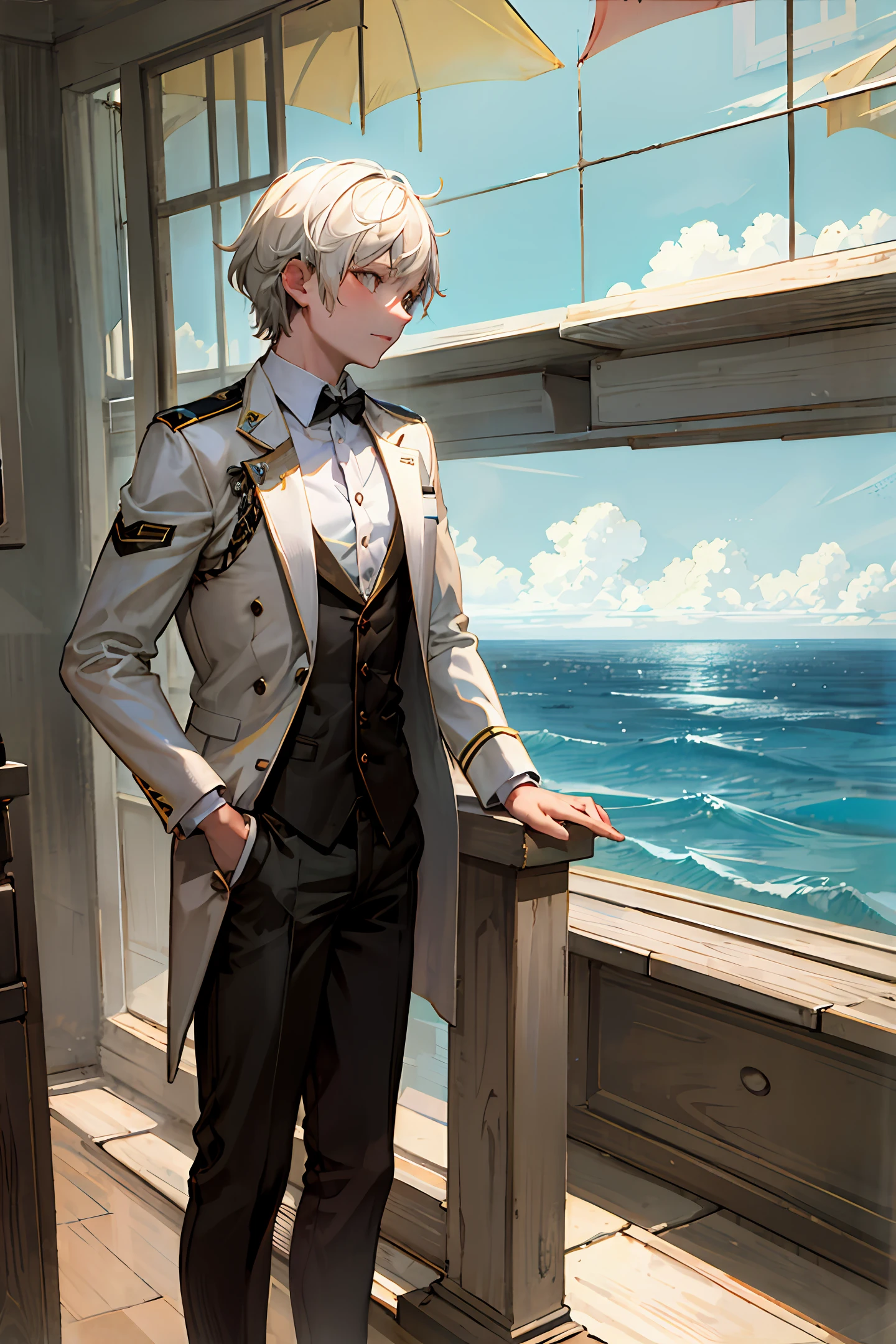 navigation，Not afraid of wind and waves，Set sail