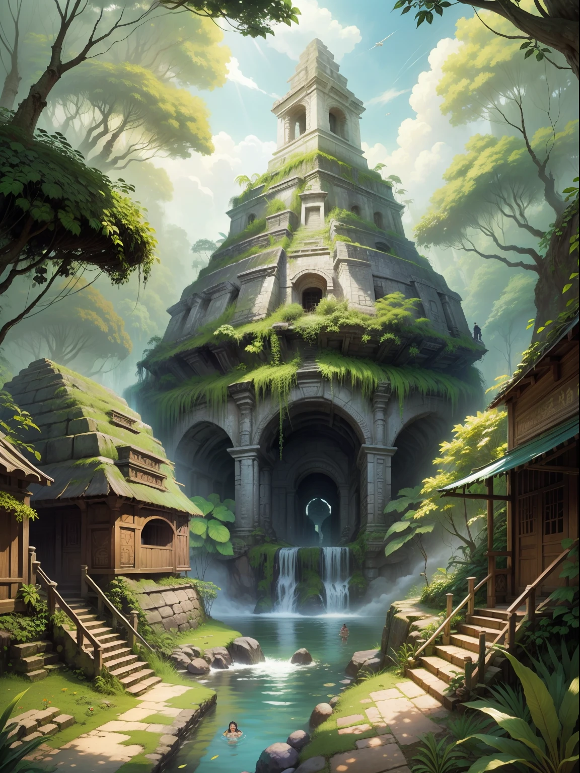 Jungle Adventure、Tikal Ruins、treasure map、Unknown flora and fauna、Jungle Cruise、caves、trap、Forest Planet、SF