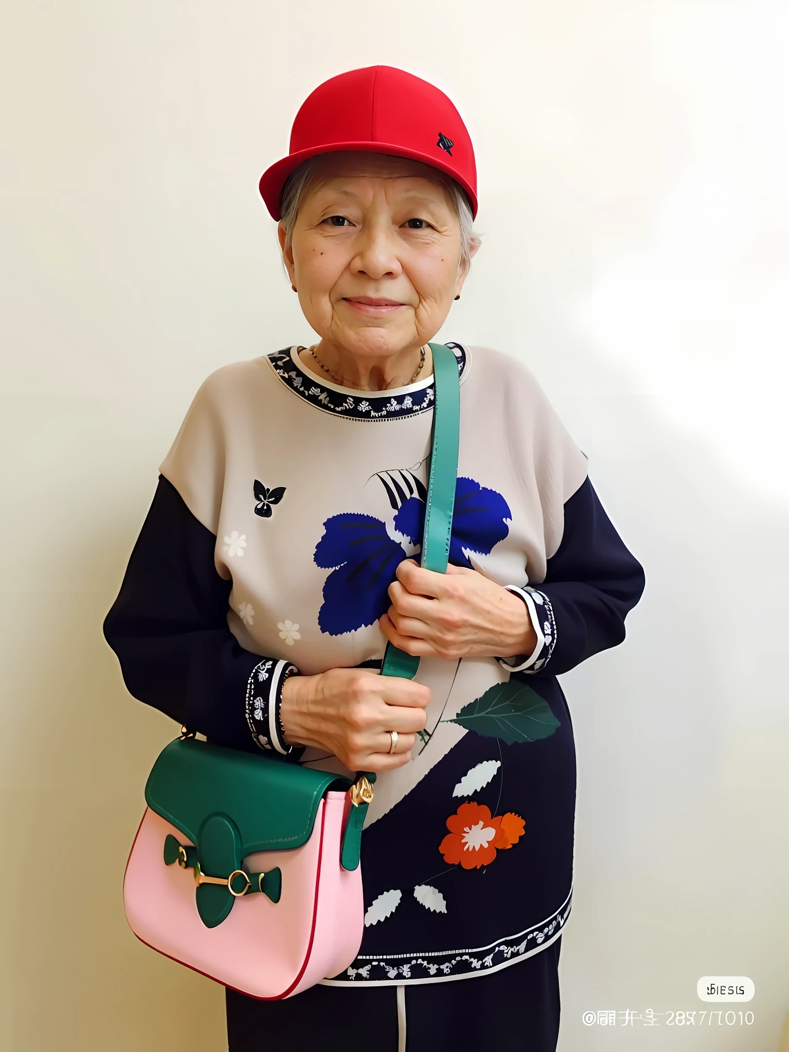 One wears a red hat、Old woman with pink purse, she is about 7 0 years old, kazue kato, Kiyoko Suzuki, Older woman, she is about 6 0 years old, 70 years old, 7 0 years old, mutsumi akasaki, Shouko Nishimiya, lulu chen, Old lady, author:Yasutomo Oka