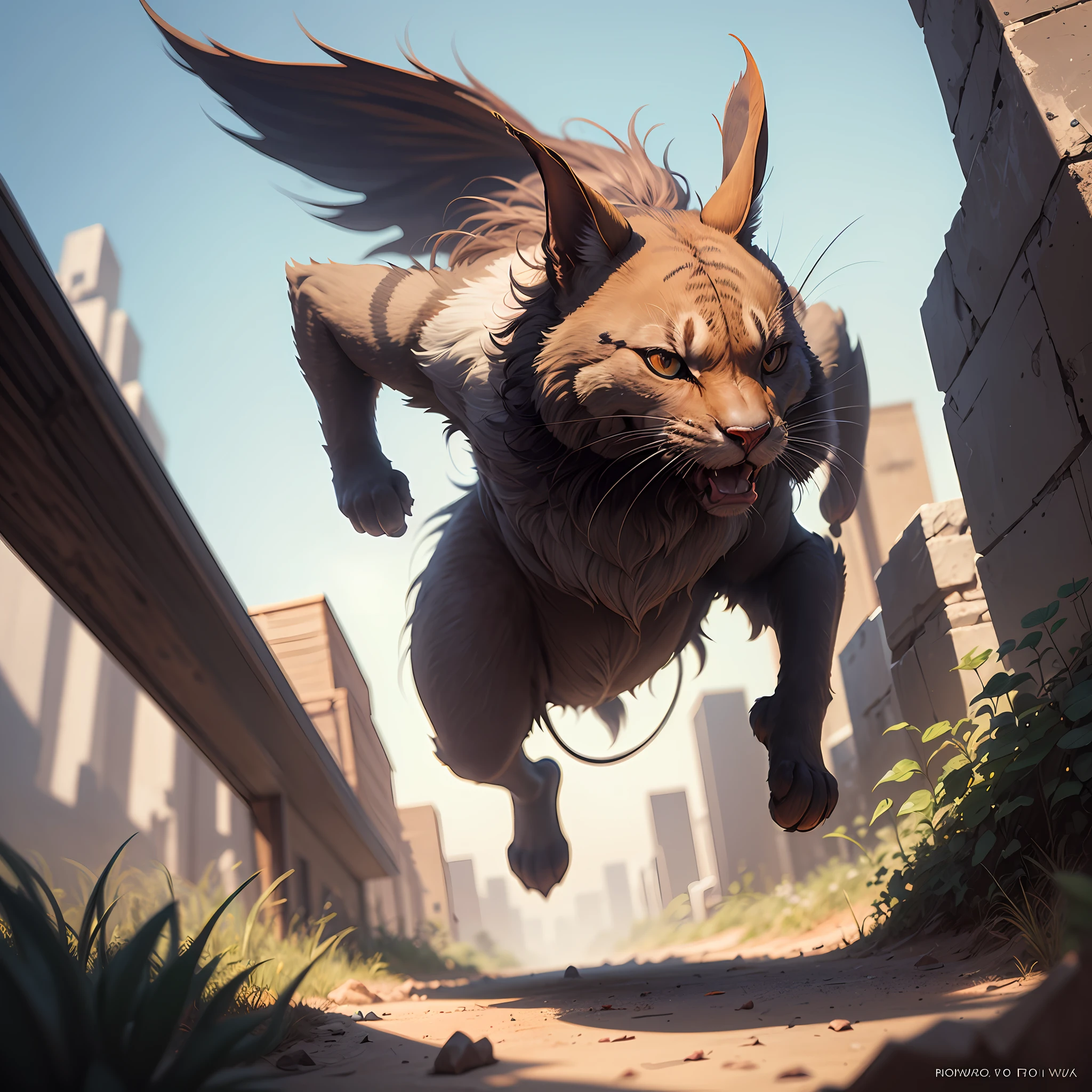 Hoppin, concept art, 4k --auto
