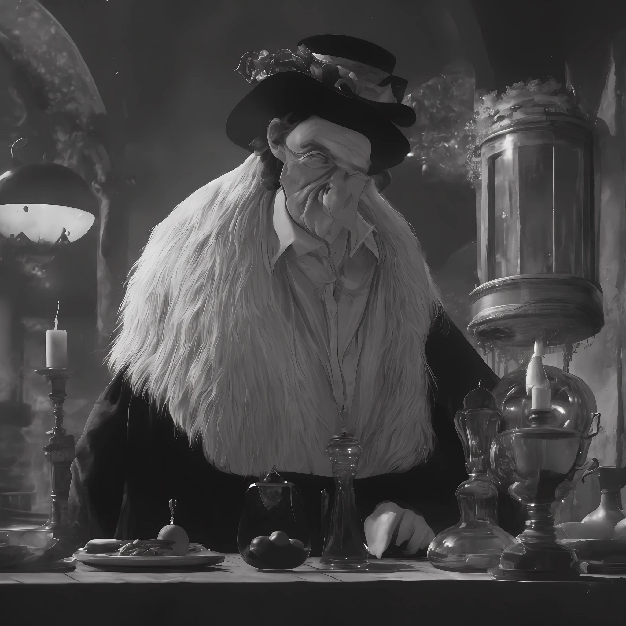Young Frankenstein, concept art, 4k --auto