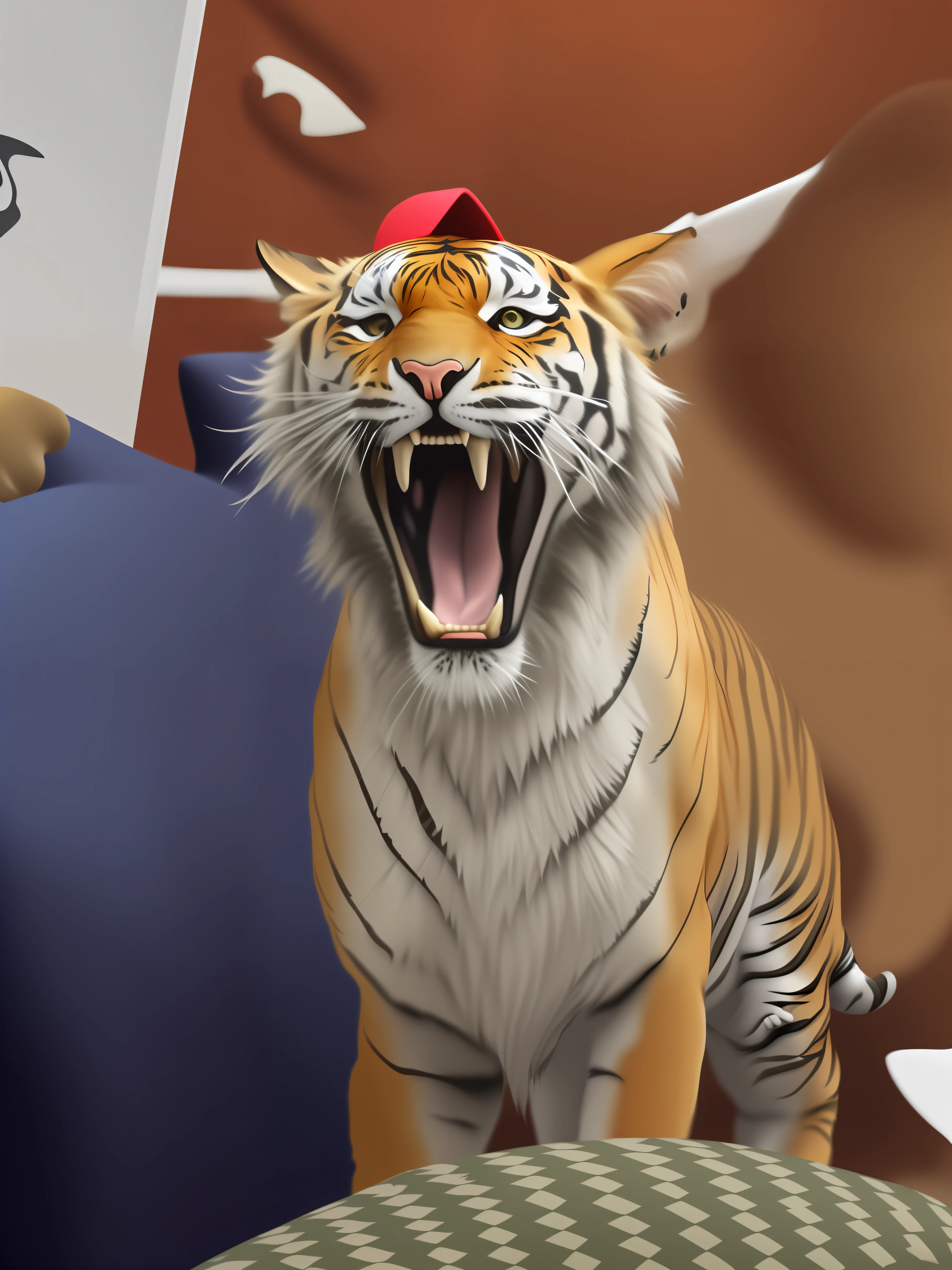 cartoon Tiger