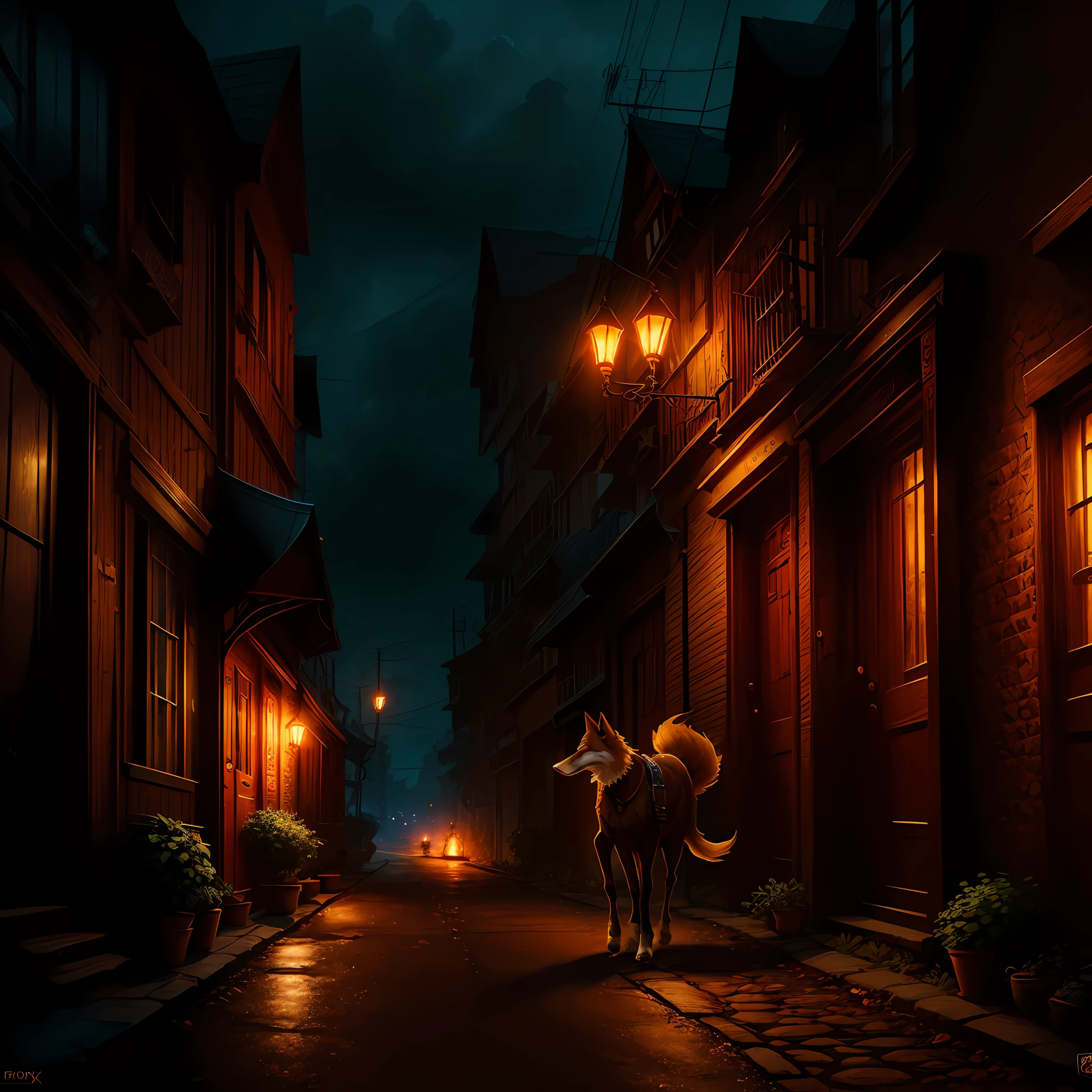 Whiskey fox trot, concept art, 4k --auto