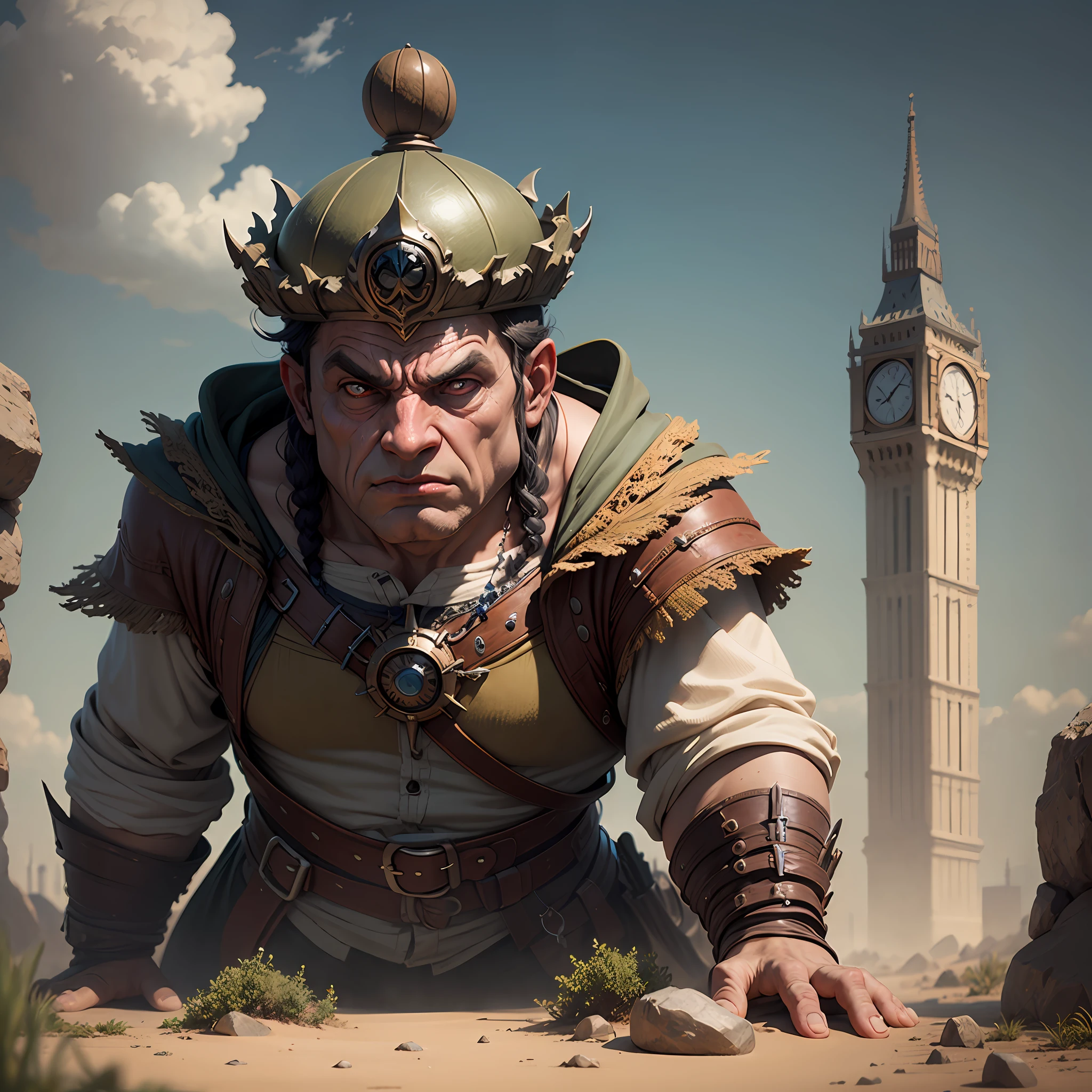 Quasimodo, concept art, 4k --auto