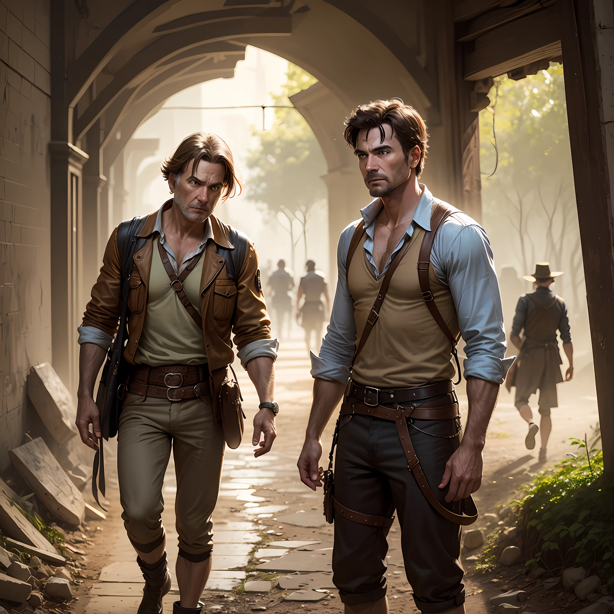 Indiana Jones, concept art,4k