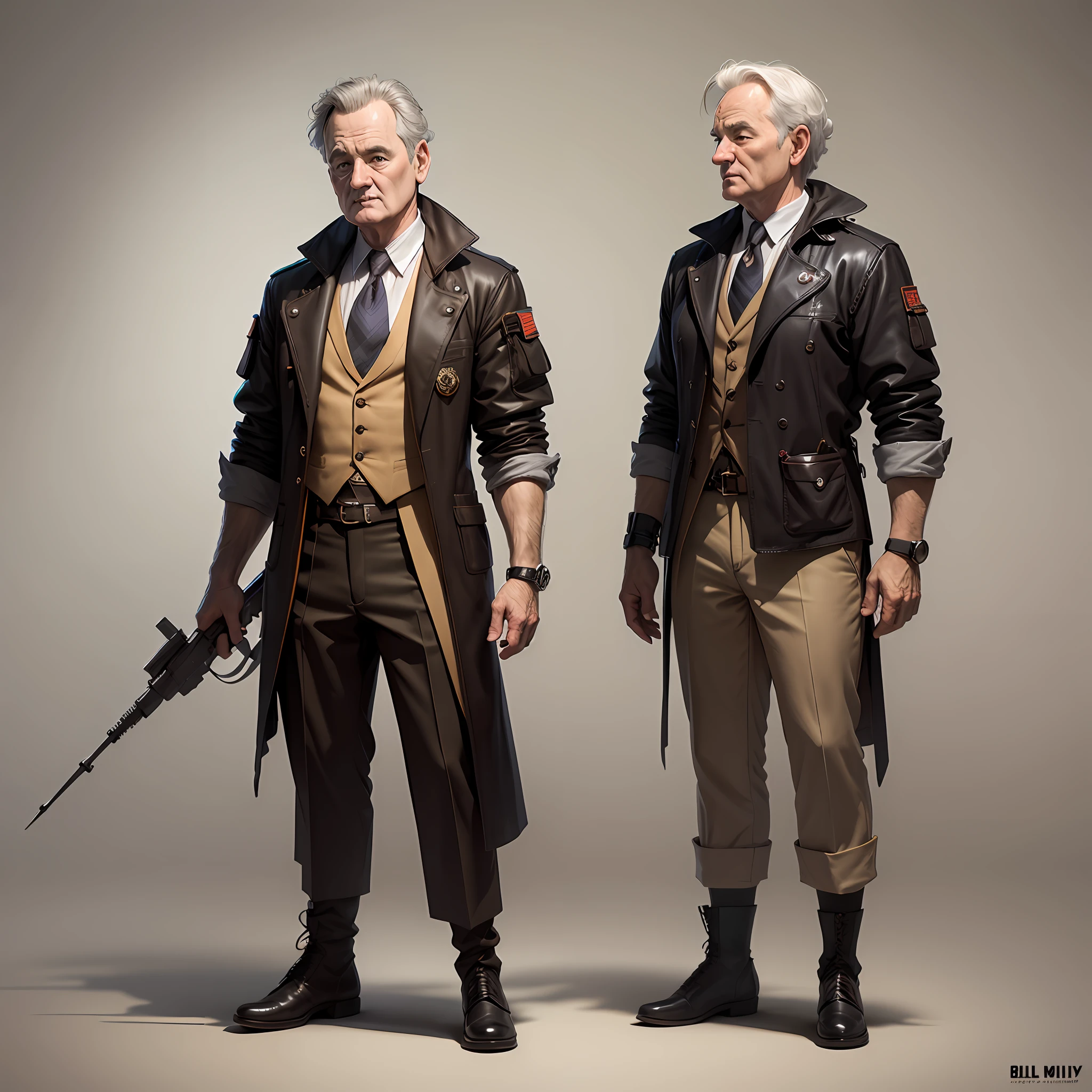 Bill Murray, concept art, 4k