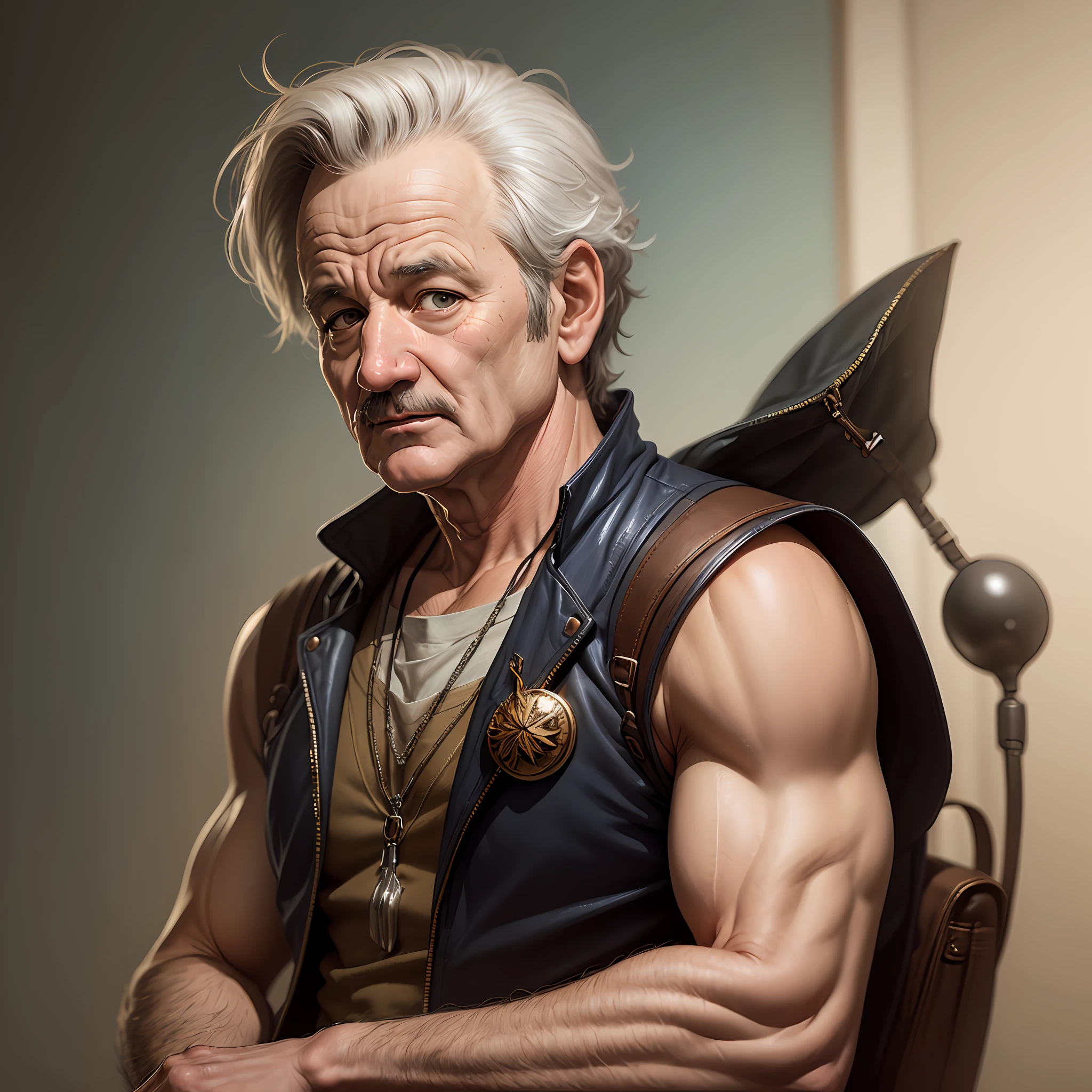 Bill Murray, concept art, 4k