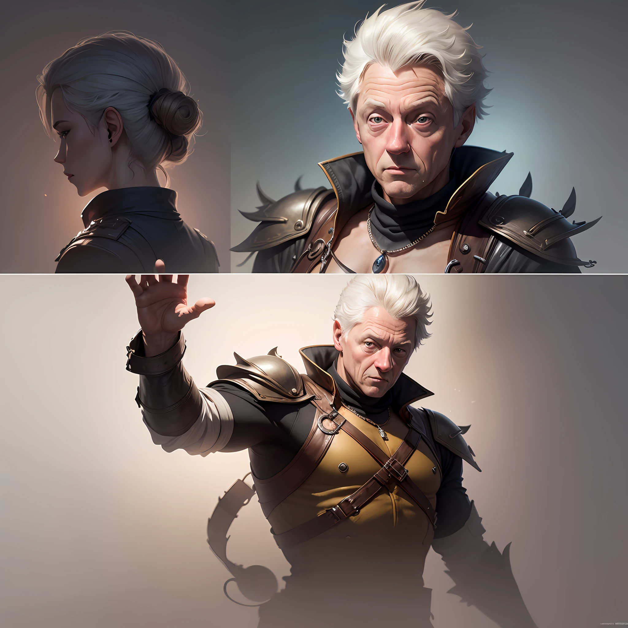 Bill Clinton, concept art, 4k