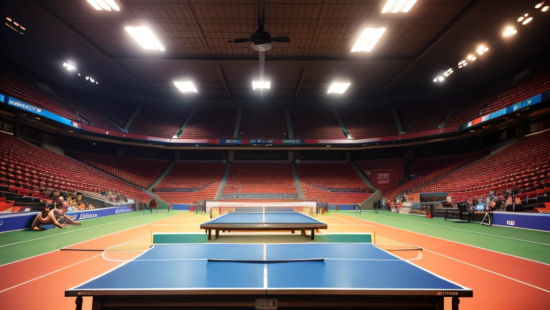 Table tennis tournament large real multiplayer --auto
