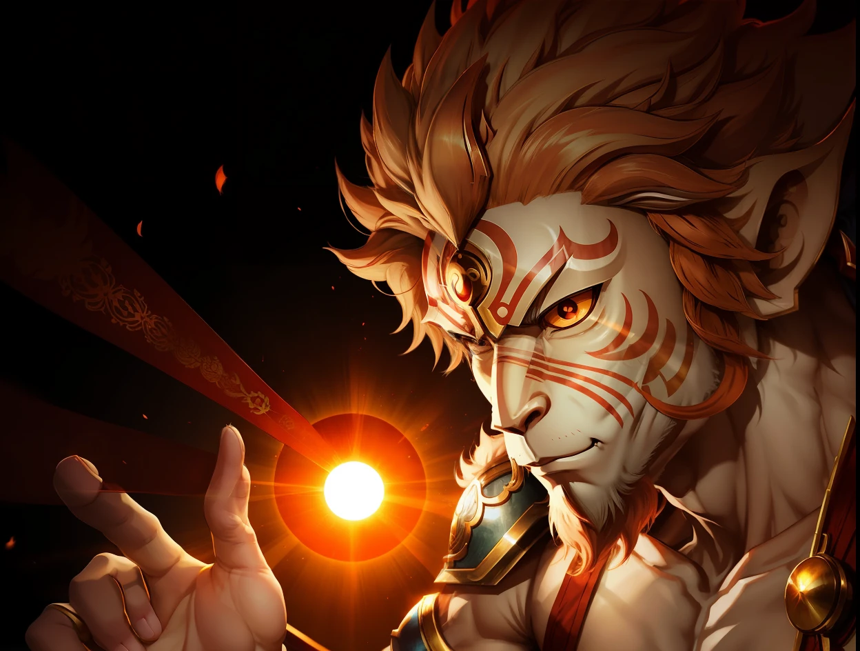 Sun Wukong's eyes flashed。 --auto