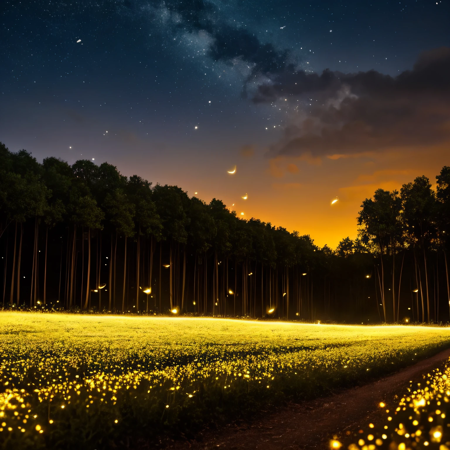 Night fireflies --auto