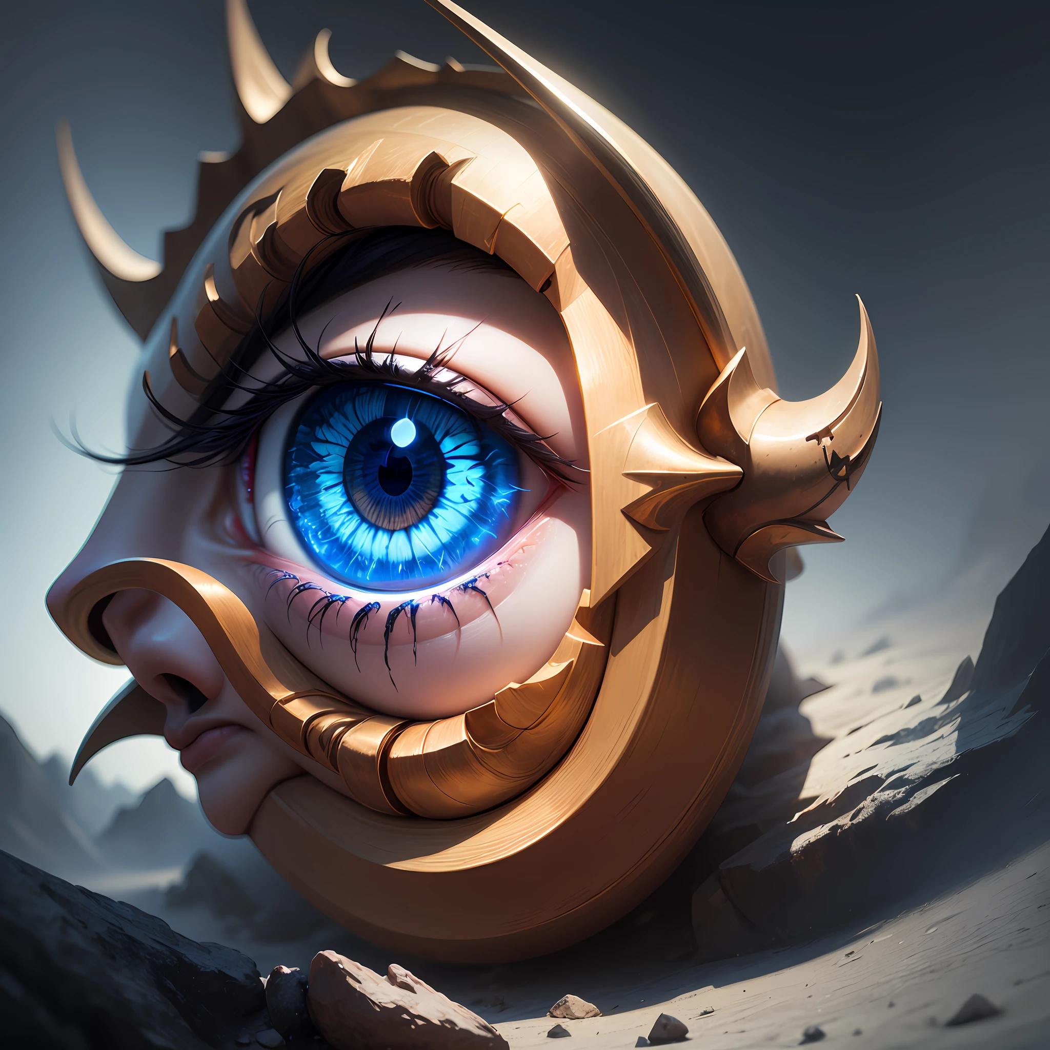 Eye of god, concept art, 4k