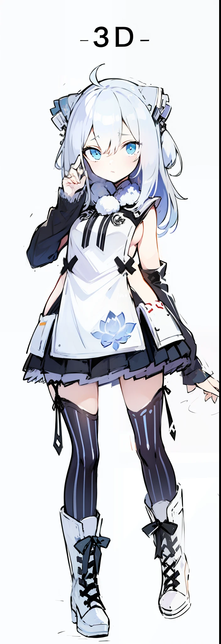 white backgrounid,k hd,East Snow Lotus