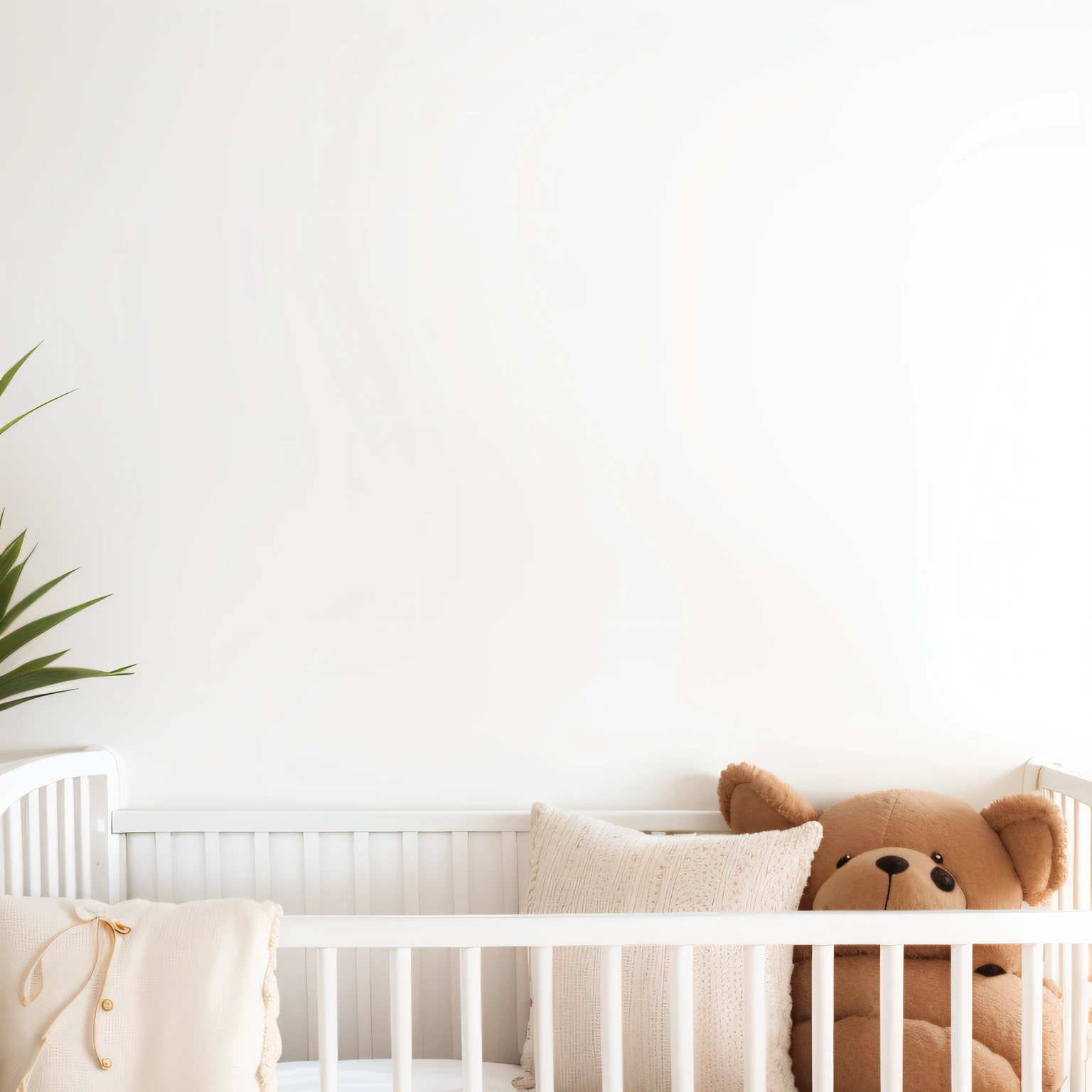 Generate similar pictures,The pillow in the picture was replaced with a stuffed animal for children --auto