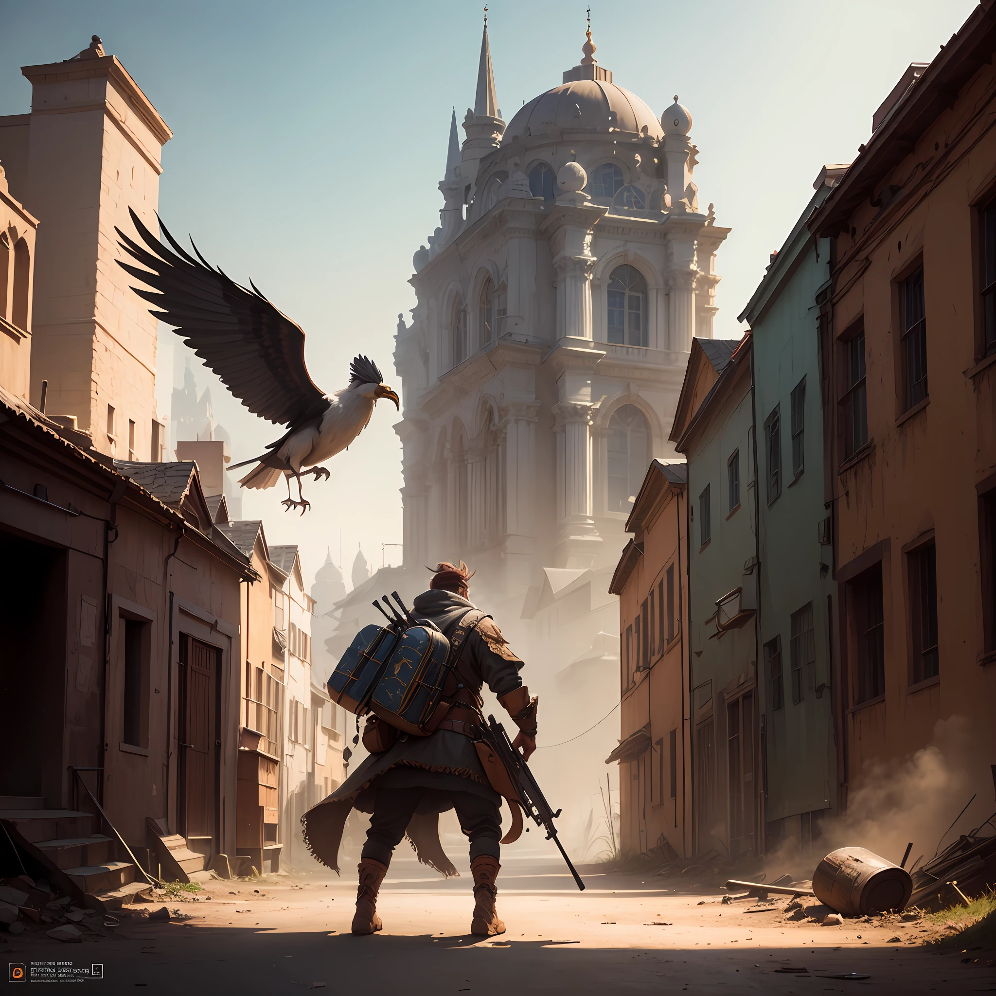 Turkey shoot, concept art, 4k