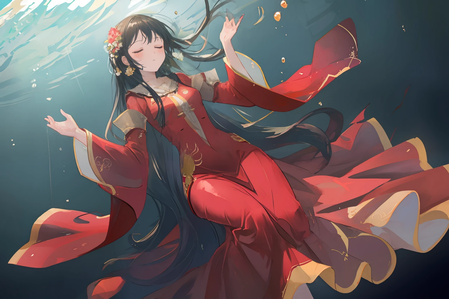 closed eyes