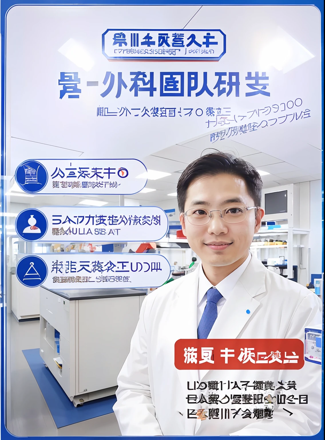 Picture of Japanese PhD and Chinese entrepreneur shaking hands in the lab --auto