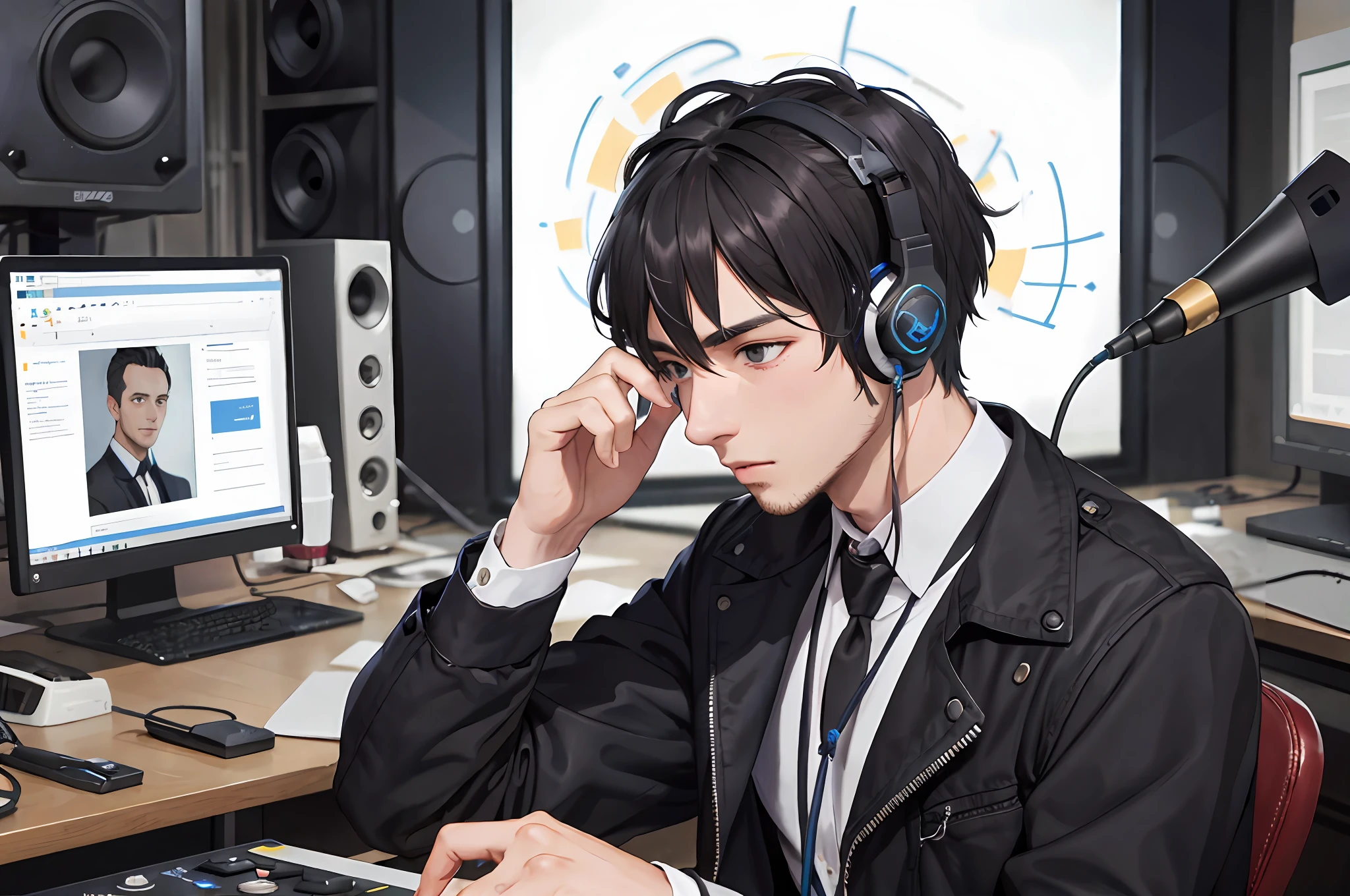 black color hair