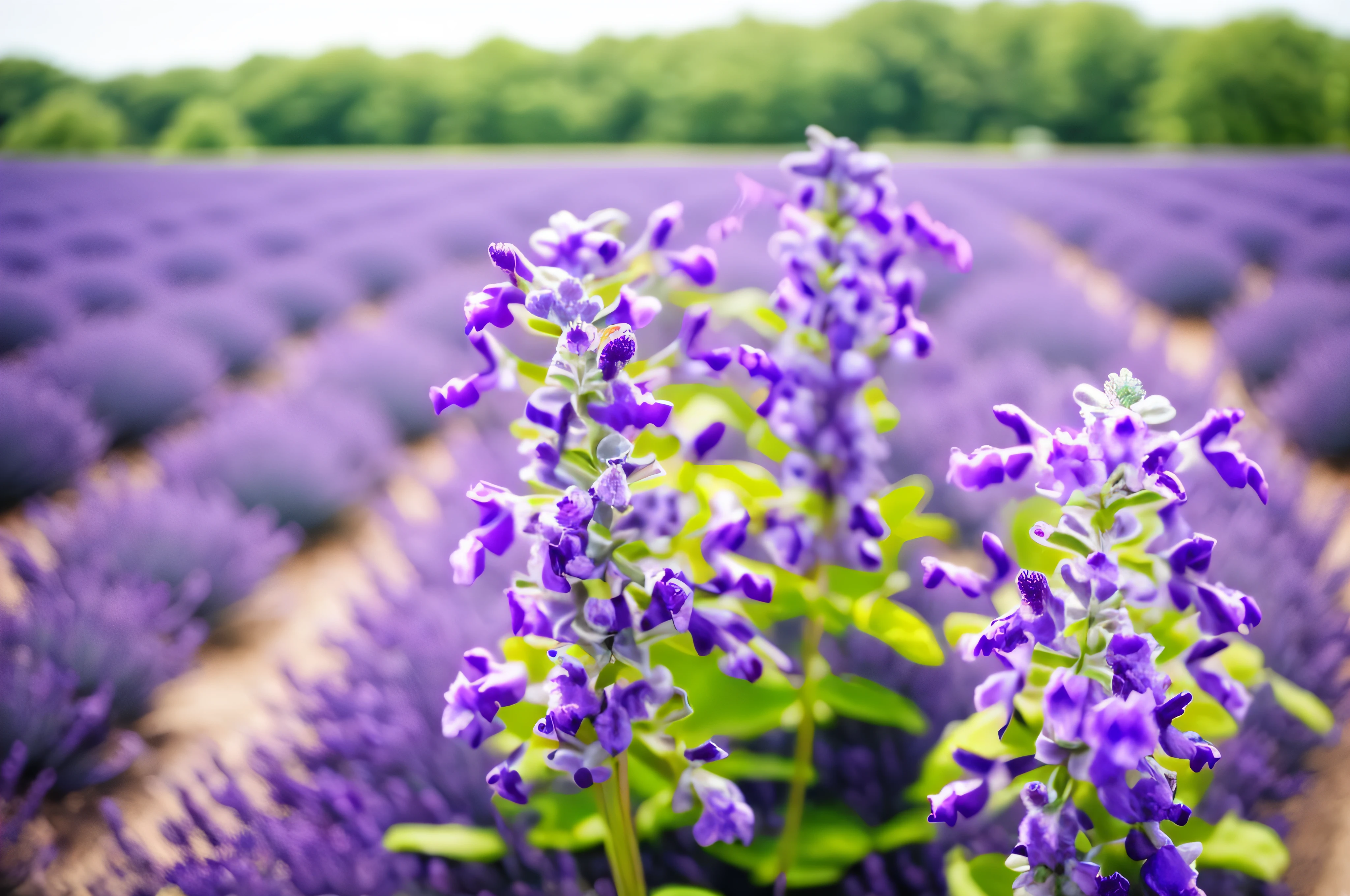 Green steppe purple flowers with red umbrella on background, salvia, lavender flower, lavender, Violet flowers, Lavender plant, sage, purple flower, indigo blooming flowers garden, flower, Lavender fields in full bloom, Medium slate blue flowers, Violet flower, photo taken with sony a7r, Salvia Droid