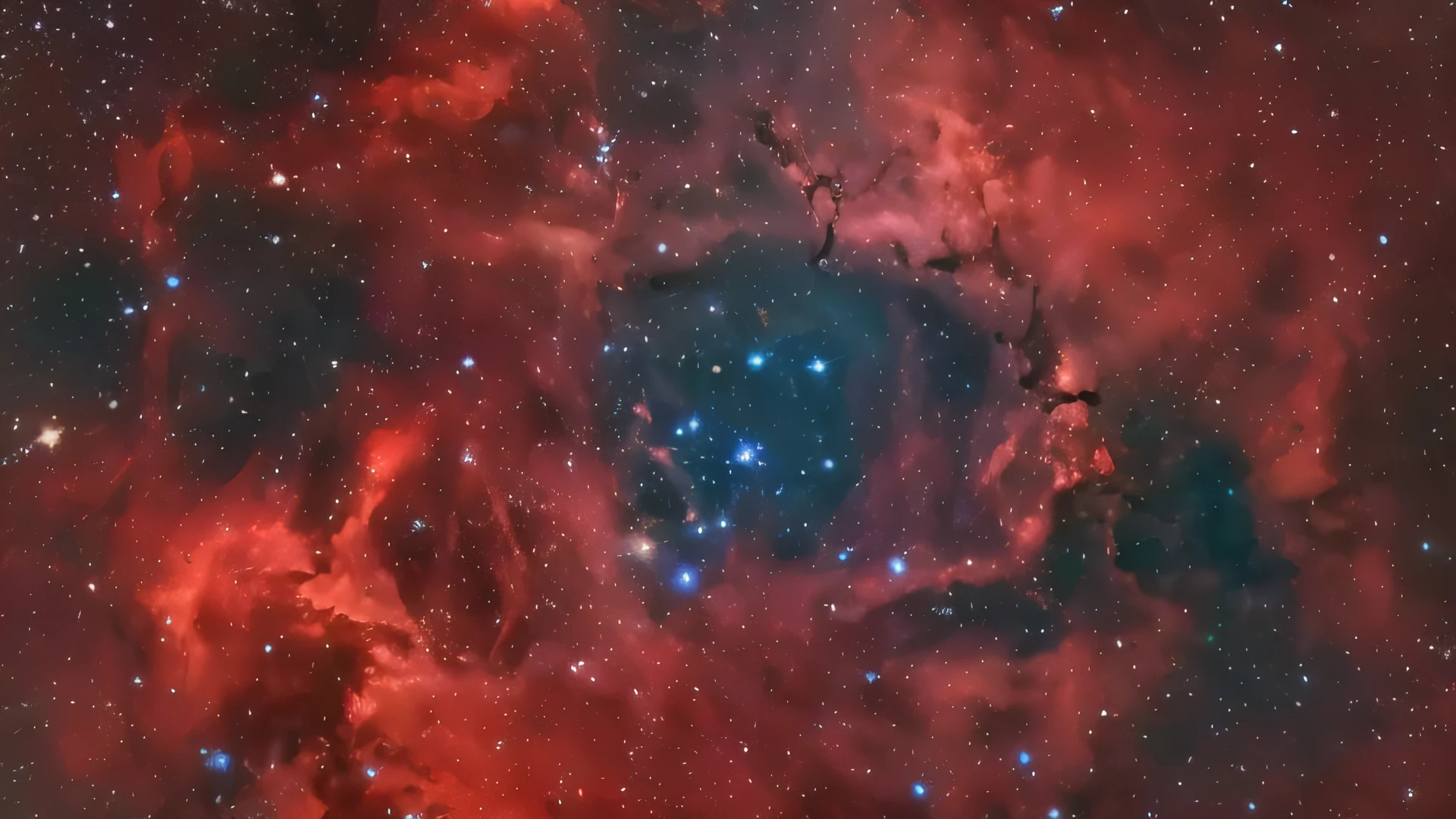 a close up of a star filled sky with a red nebula, red nebula, in a nebula, big nebula as clover, gorgeous nebula is born, vast nebula, epic nebula, space photography, in the cosmos, whirling nebulas, amazing space creature 4 k, sparkling nebula, nebula sized, luminous nebula, nebula in the background, floating in a nebula