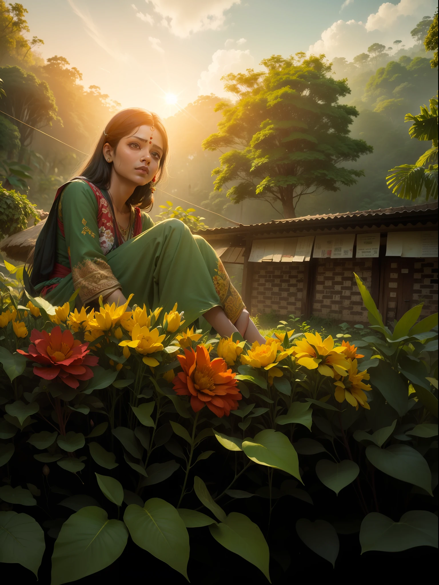 Phool ka Bagicha reality face Phool ka Bagicha red colour jungle