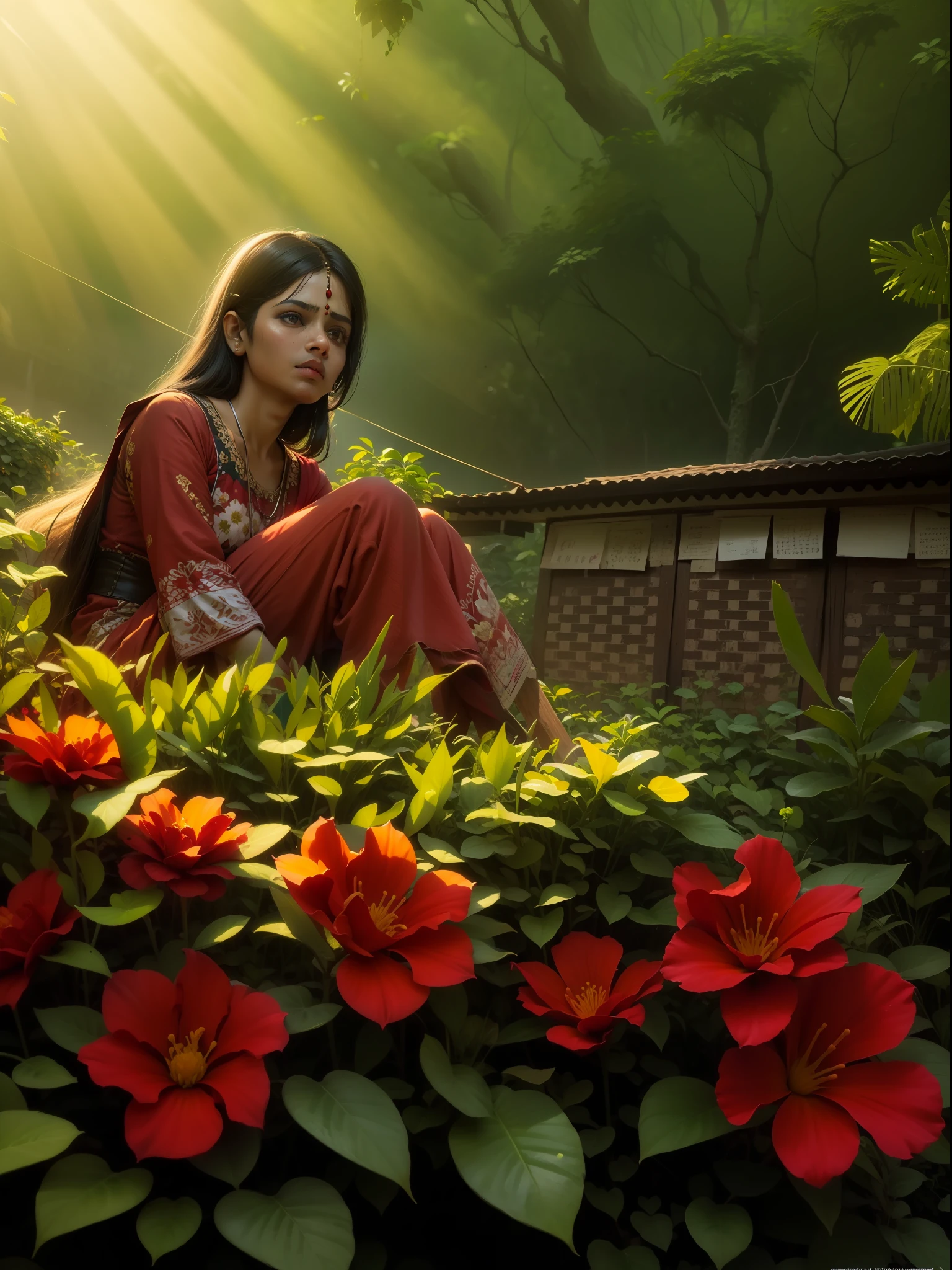 Phool ka Bagicha reality face Phool ka Bagicha red colour jungle