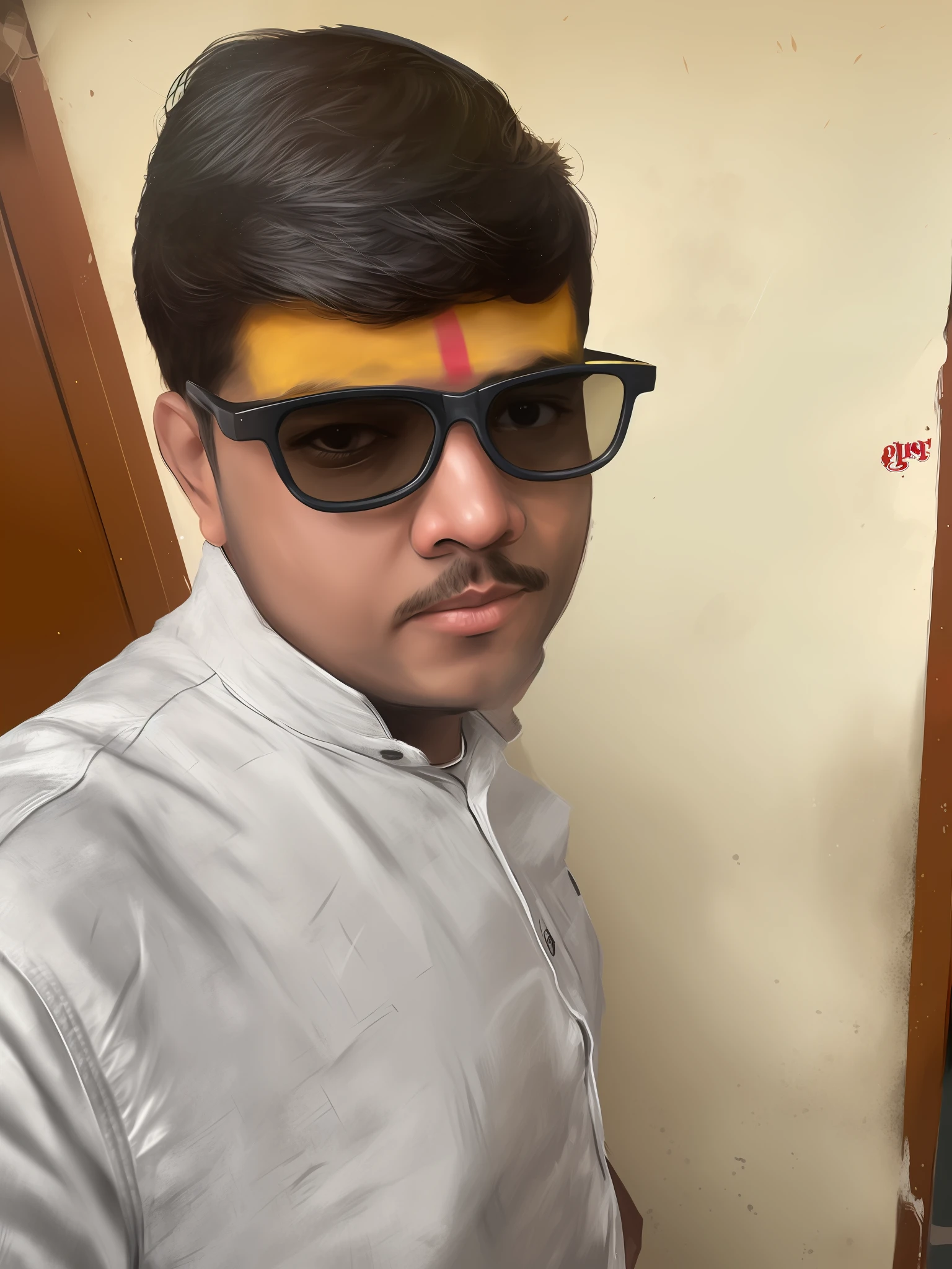 Character handsome boy beard change background ultra he realistic