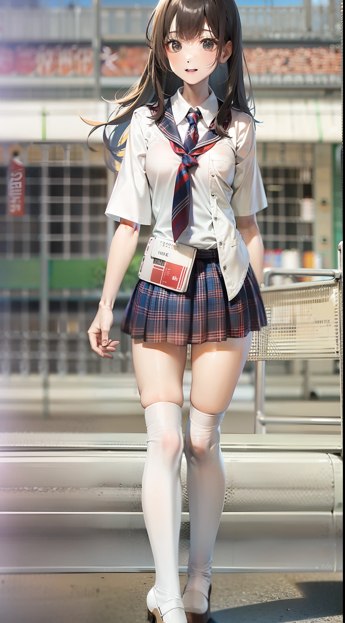 裸体女生，White panty hose，Naked，JK school uniform，Bare-chest