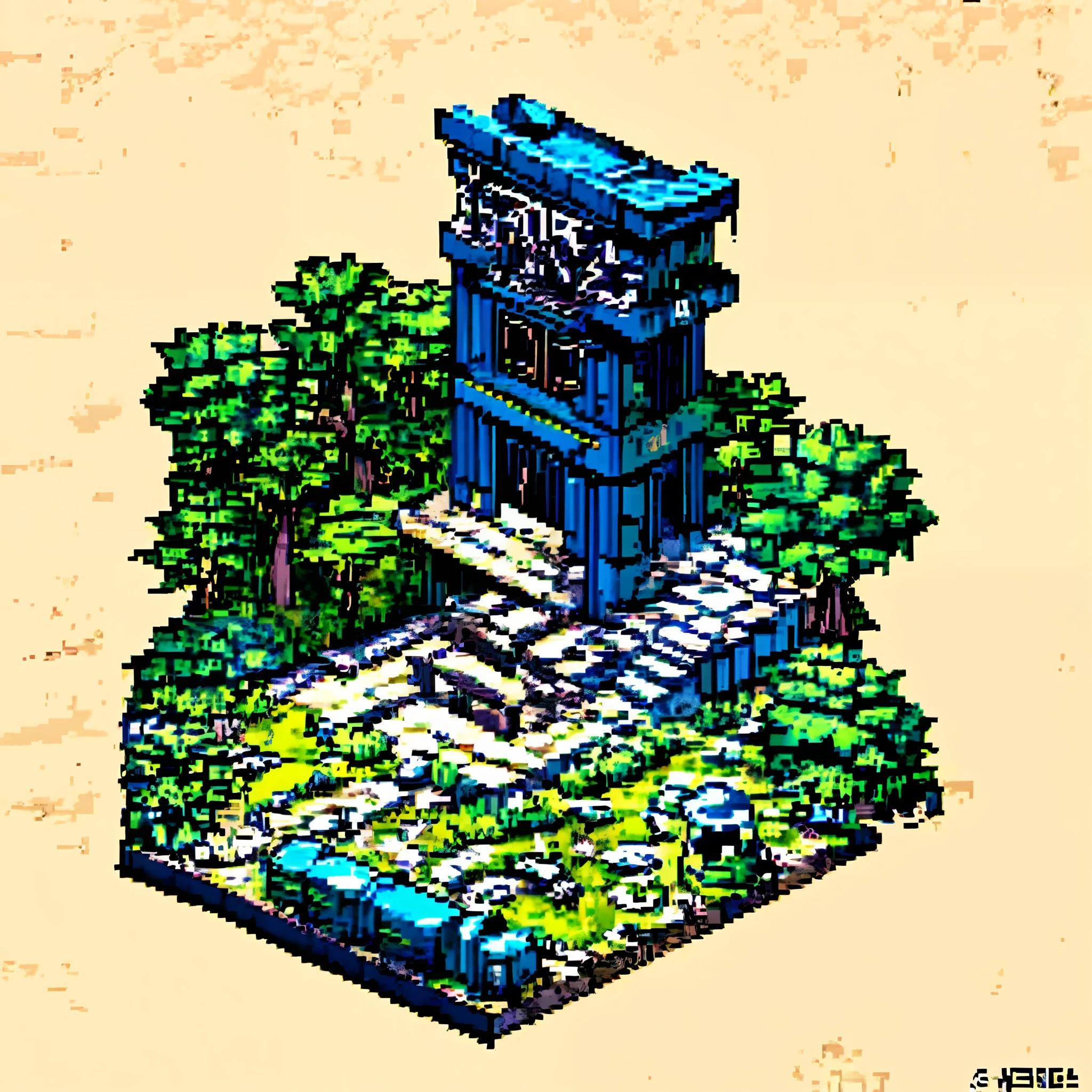 Guerreio, pixel art, fundo branco