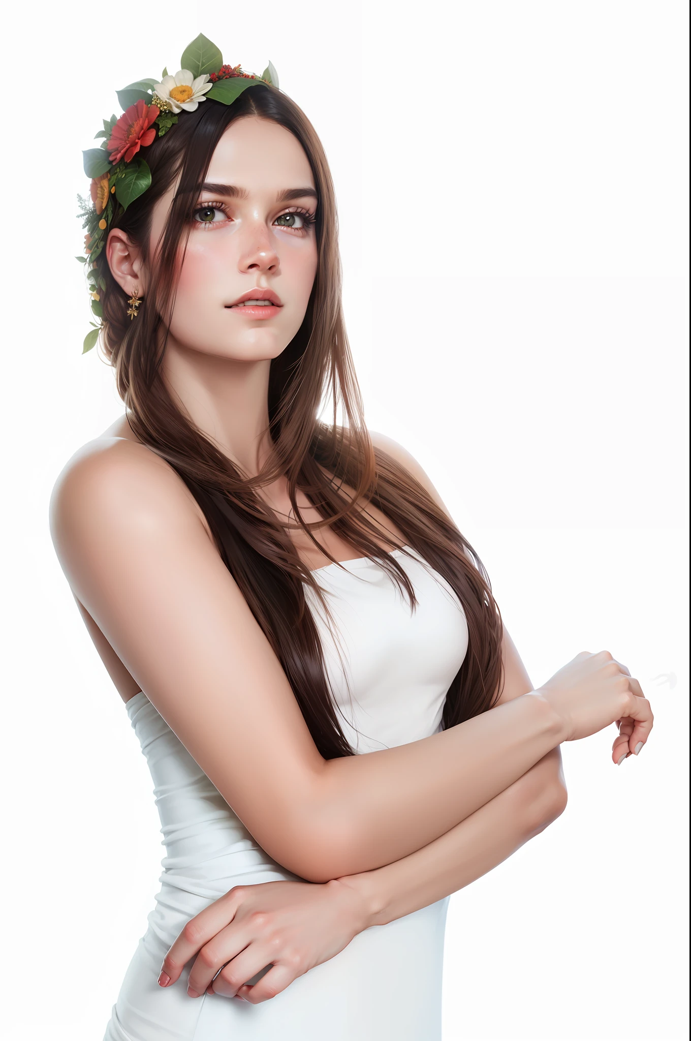 beautiful ultra realistic wreath