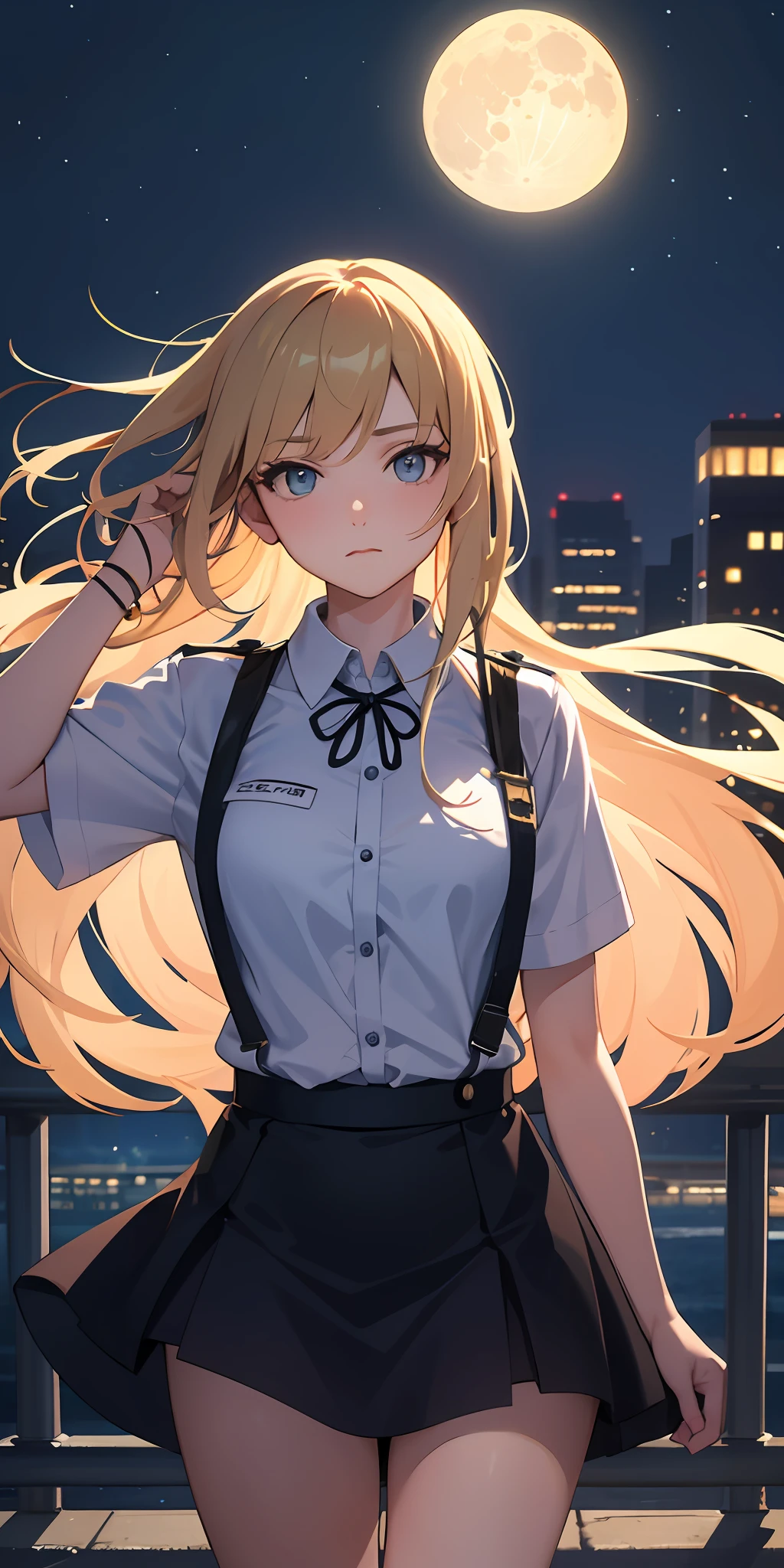 The moon was dark and the wind was high, and I disguised myself as a girl who went to the city to work,Pretending to be a pure fool, Bai Tian guarded the traffickers to arrest me
