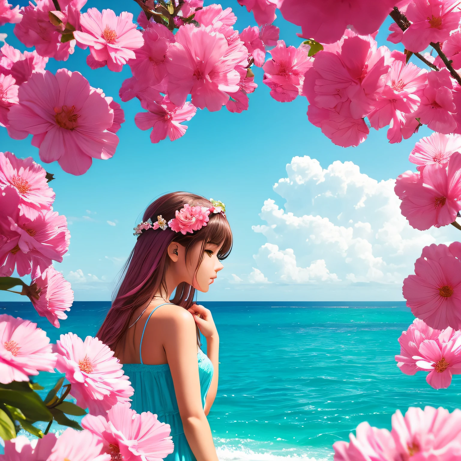 - Pink color
- Flowers
- Ocean
- Player photo
- Nickname
- Text
- Feminine
- Simplicity --auto