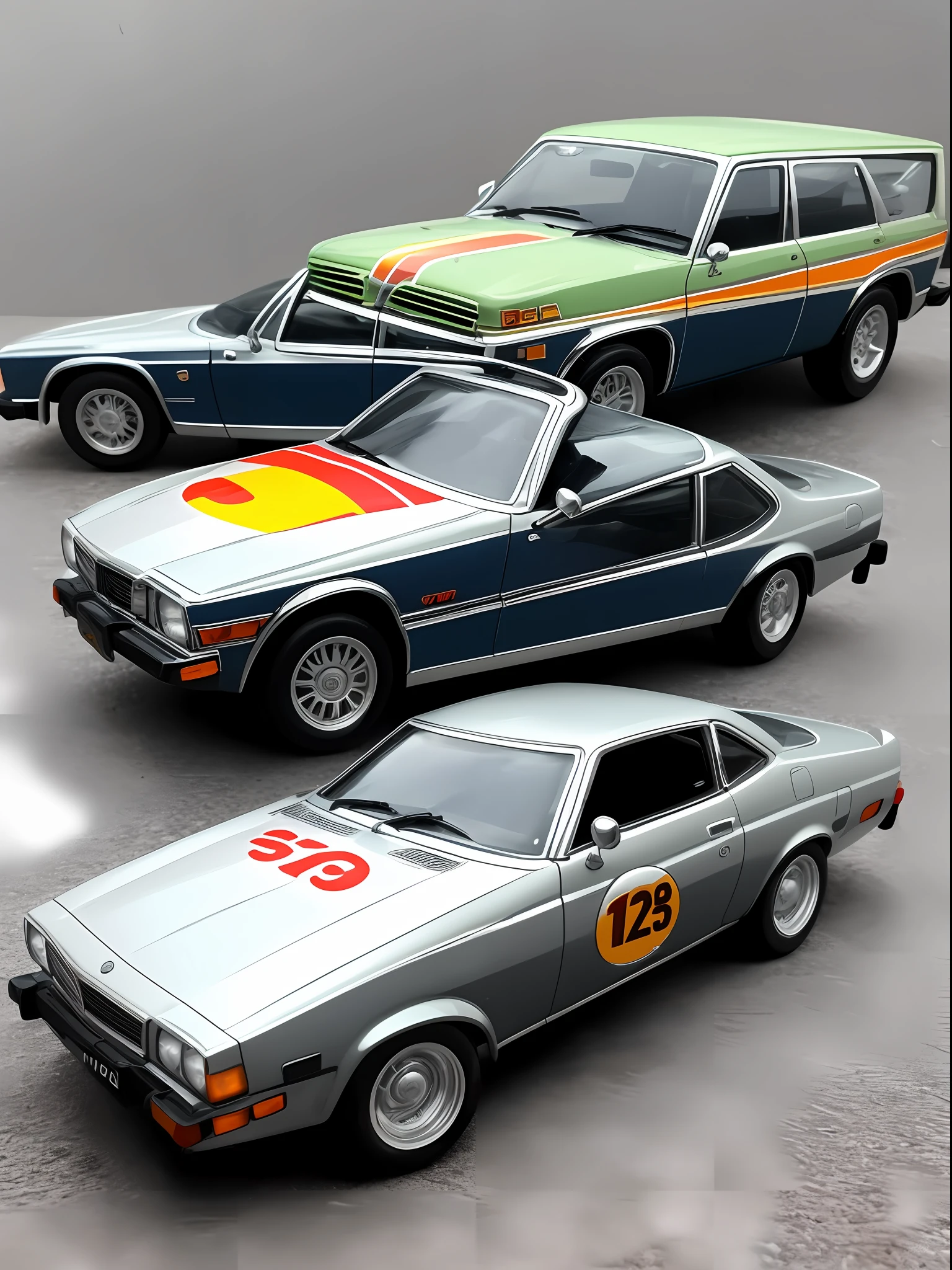 1975 model car brand new condition on road high quality full images