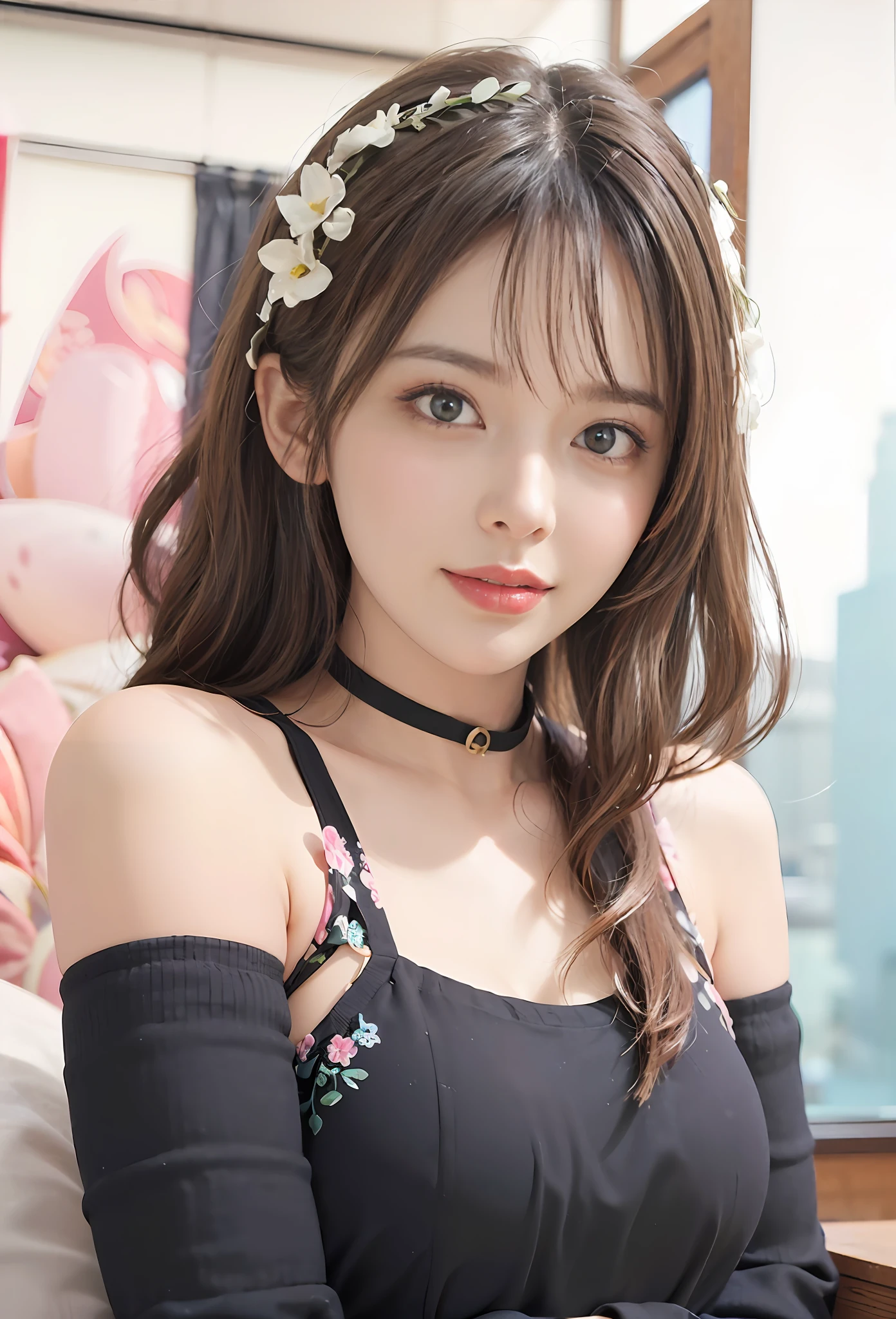 stechu, (white background: 1.4), (tachi-e)), original, (illustration: 1.1), (best quality), (masterpiece: 1.1), (very detailed CG unity 8k wallpaper: 1.1), (color: 0.9), (panoramic shot: 1.4), (single: 1.2), (splashed ink), (splashed color), ((watercolor)), clear and sharp focus, { 1girl standing }, ((korean style)) , flower background, outdoors, rocks, looking at the viewer, making happy expressions, soft smiles, pure, beautiful delicate face and eyes, delicate clothing pattern details, black hair, black eyes, colorwater