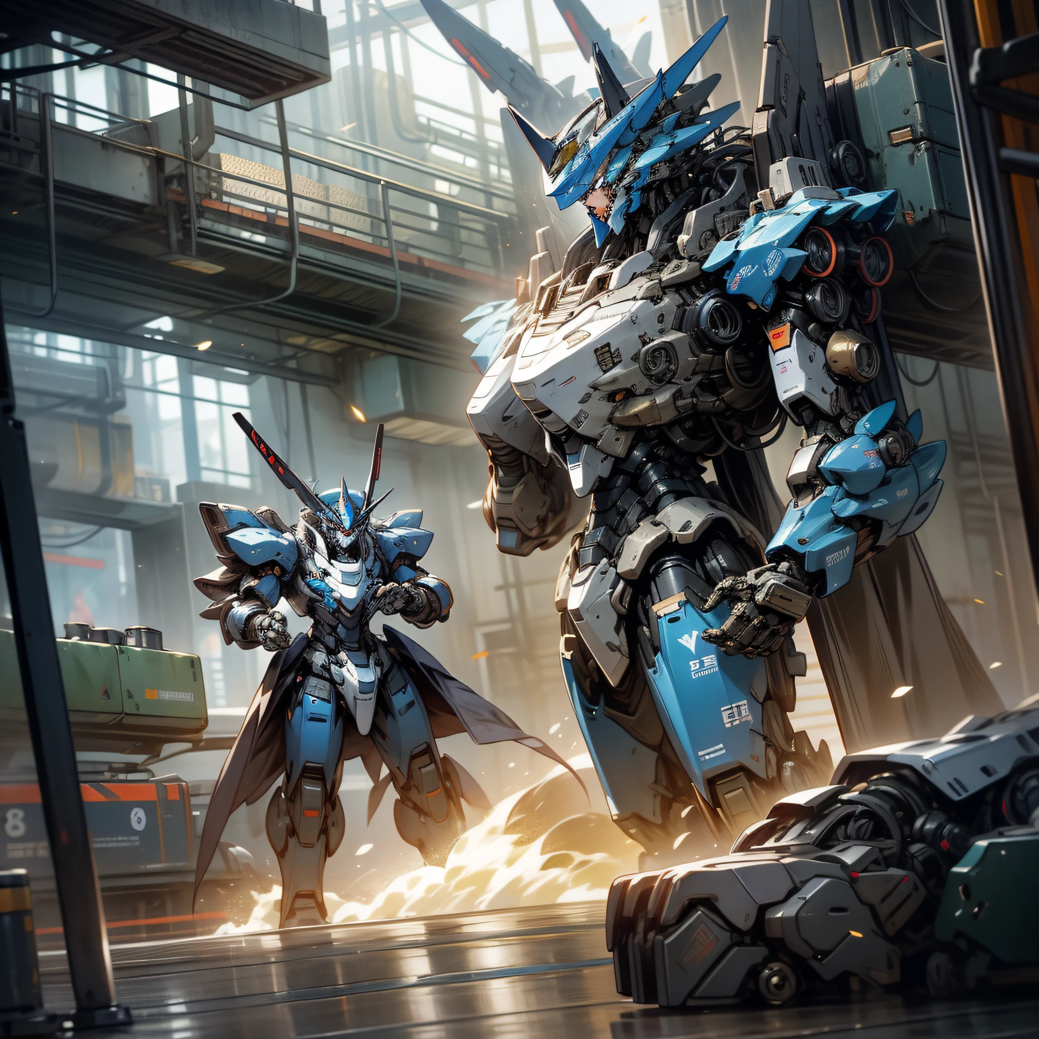 Prompt1: Mecha
Prompt2: mechs, Cool style
Prompt3: mechs, Domineering side leakage
Prompt4: mechs, Action-packed
Prompt5: mechs, Compact design
Prompt6: mechs, High-tech sense
Prompt7: mechs, futurism
Prompt8: mechs, Powerful aura
Prompt9: mechs, Full fire
Prompt10: mechs, Powerful armor