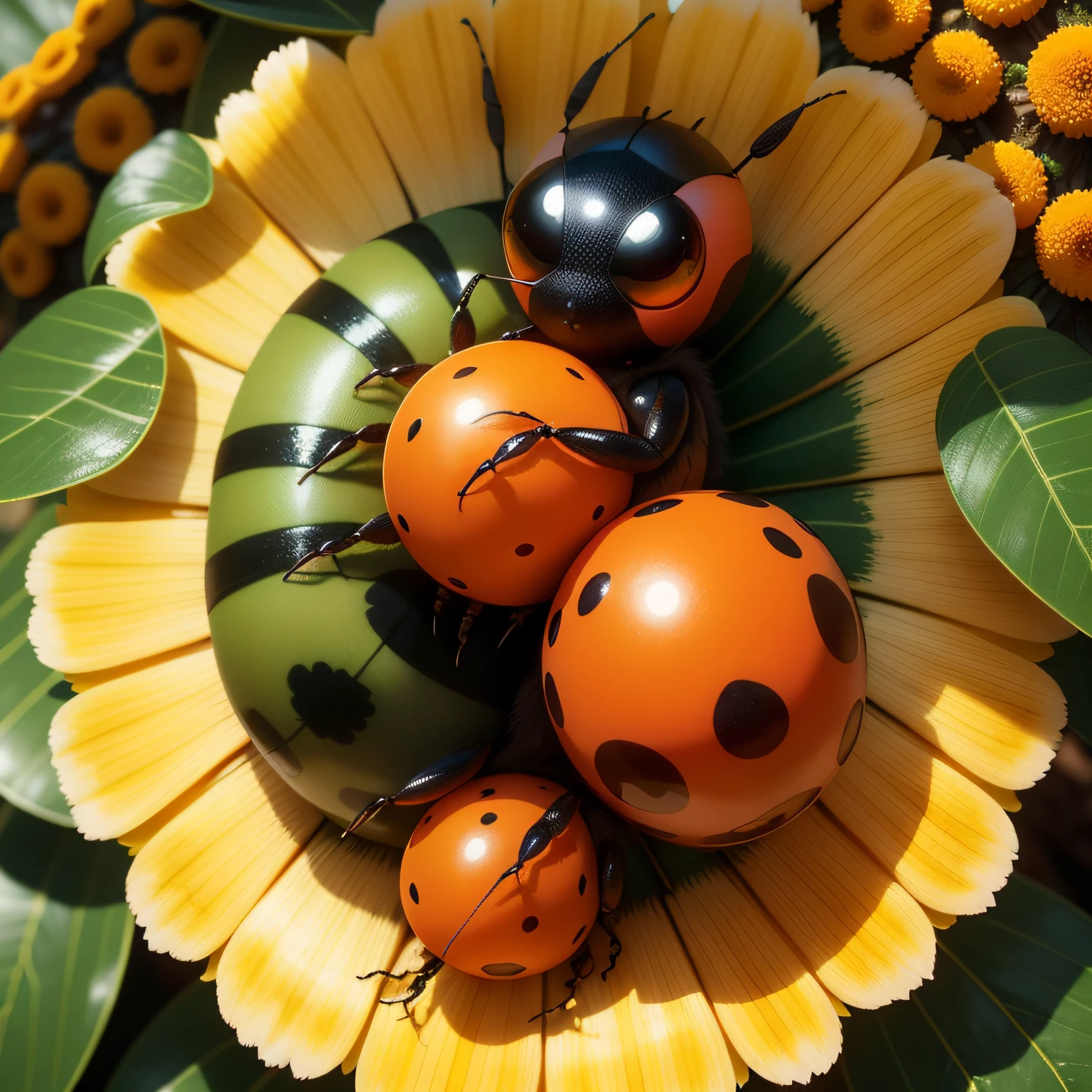 imagens de joaninhas: [Imagem de uma joaninha vermelha com pontos pretos] [Imagem de uma joaninha preta com pontos vermelhos] [Imagem de uma joaninha laranja com pontos pretos] [Imagem de uma joaninha amarela com pontos pretos] [Imagem de uma joaninha verde com pontos pretos] Ladybugs are small, insetos redondos com asas. They are usually red or orange with black dots, but they can also be black or yellow with red or black dots. Ladybugs are found all over the world and are known for their pest control abilities. Eles comem insetos nocivos, as aphids, besouros e lagartas. Ladybugs are considered lucky creatures in many cultures. imagens de joaninhas: [Imagem de uma joaninha vermelha com pontos pretos] [Imagem de uma joaninha preta com pontos vermelhos] [Imagem de uma joaninha laranja com pontos pretos] [Imagem de uma joaninha amarela com pontos pretos] [Imagem de uma joaninha verde com pontos pretos] Ladybugs are small, insetos redondos com asas. They are usually red or orange with black dots, but they can also be black or yellow with red or black dots. flores e insetos.
The ladybug is also a gentle and friendly creature. She is always willing to help others. She is a loyal and reliable friend to beetles and caterpillars. Ladybugs are considered lucky creatures in many cultures.  beleza da joaninha no jardim das flores, flores ultra detalhadas e raras:

The ladybug's body is as small as a pinhead, But its black dots are as big as the human eye.
The petals of the flowers are as thin as paper and as delicate as butterfly wings.
The garden is full of butterflies, bees and other insects that buzz and dance through the air.
The sun shines so brightly that its rays look like diamonds on the ground.
The ladybug is a curious and exploitative creature. She's always looking for new things to see and experience. Ela ama explorar o jardim e conhecer as diferente