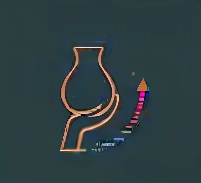 Arc up arrow