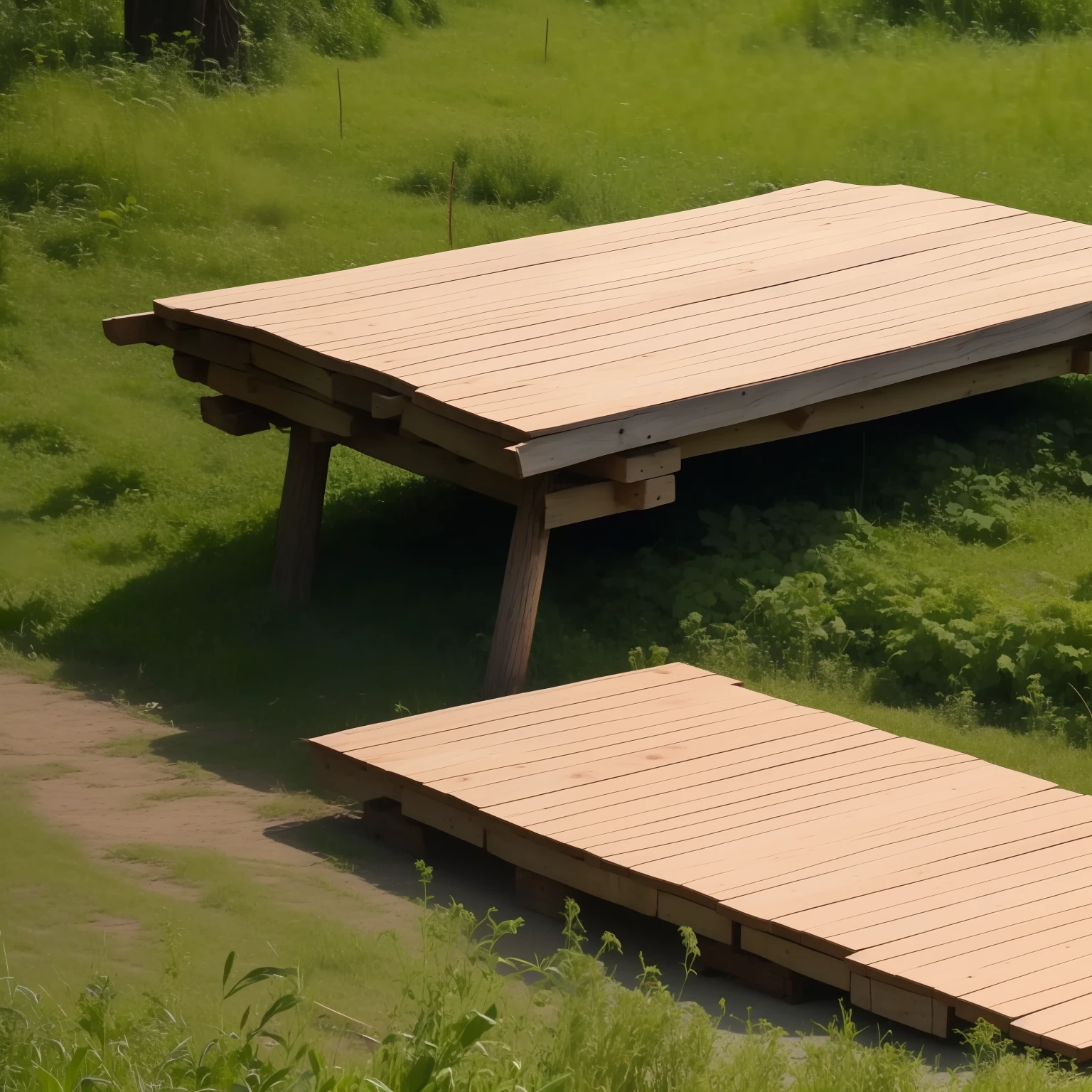Wooden platform --auto