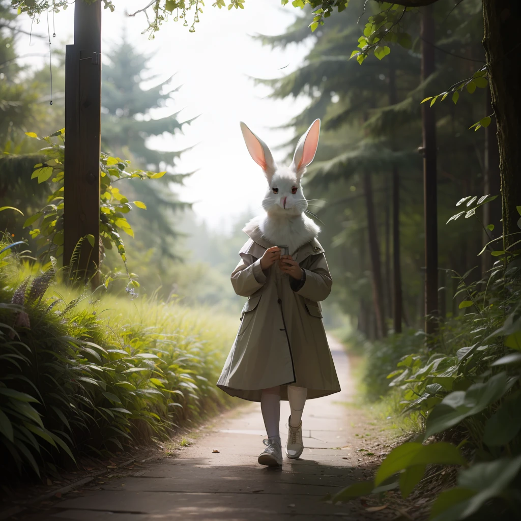 follow the white rabbit