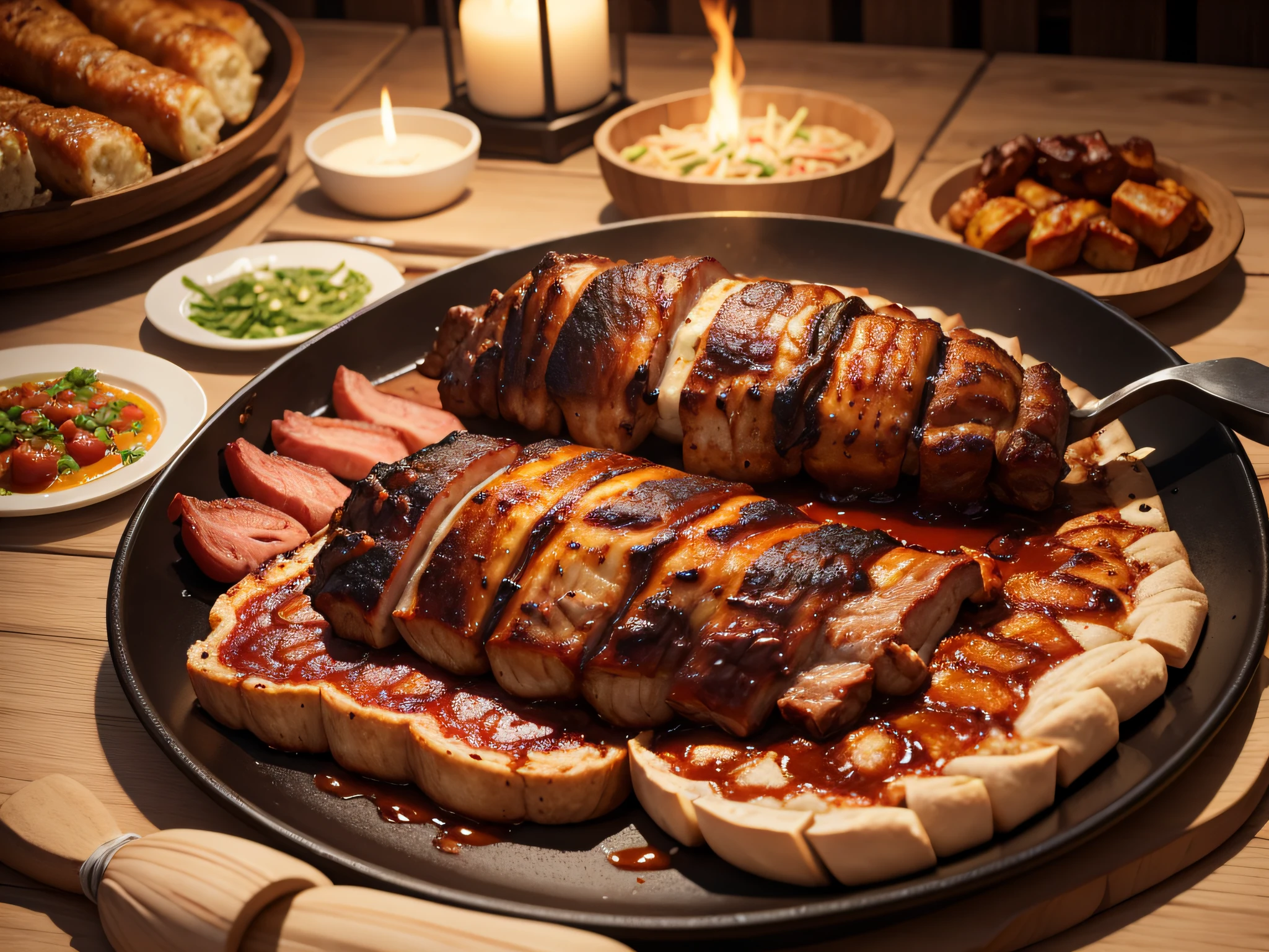 Costillar, asado, fogon, fuego, chvito asado --auto