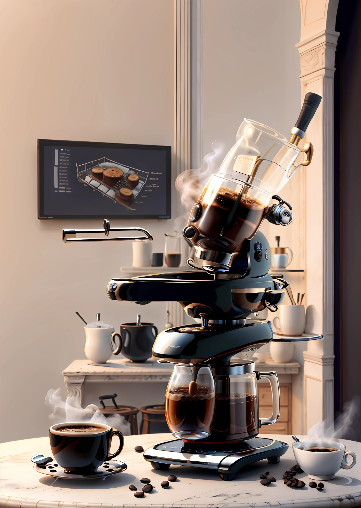 BugattiAI coffee maker