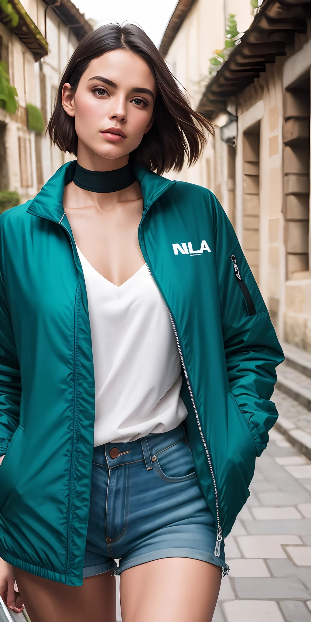 Linda (mulher) Skatista sueco, (((Loire))), corpo inteiro, em roupa windbreakers jacket, ((magro, pequeno)), ((sentado)), fotografiarrealista, fotografia, obra-prima, realista, Realismo, renderizado, Alto contraste, digital art, photographicrealistic, trending on Artstation 8k HD, high definition, detailed, realistic;, detalhada, textura da pele, hiperdetalhada, Textura realista da pele, armadura, melhor qualidade, ultra high-resolution, (fotografiarrealista: 1.4), alta resolução, detalhada, fotografia crua, sharp re, by John Rankin Waddel nikon d850 film stock photography 4 camera kodak portra 400 lens f1.6 pale colors hyper realistic texture dramatic lighting unreal trend in artstation cinestill 800, .RAW.