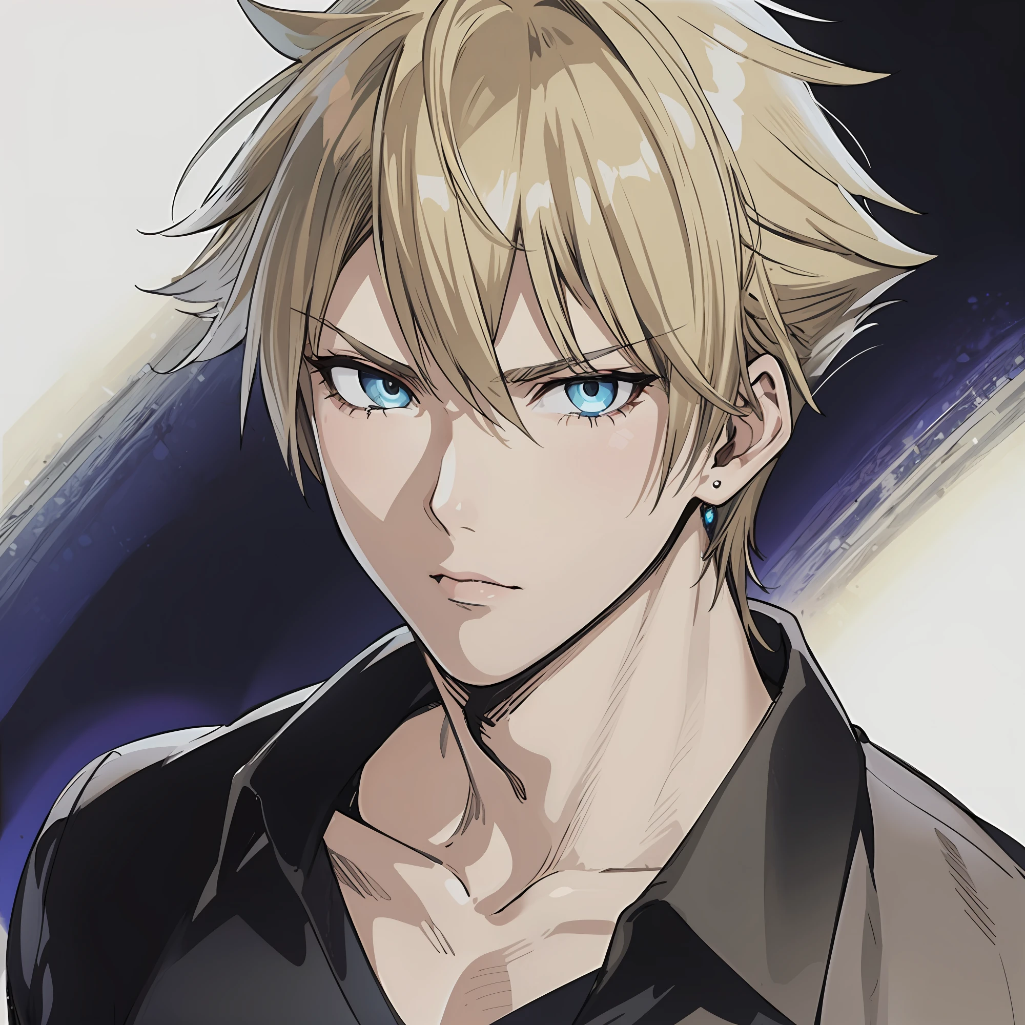 (Masterpiece : 1,8), 64k quality, final fantasy artwork concept, detailed manga eyes, detailed hair, detailed clothes, detailed body, cleaner designs, detailed face pronounced, shiny objects like jewels, see creases on clothes, more coherent clothing, more rounded eyes transparent liquid globular, more colors, more coherent clothing , correct the features of the clothes, better eyes contour, better shoulders, really colorful, coarser line, black line, finishing . (coarser line) (black line) (homogeneous rendering: 1.3)
